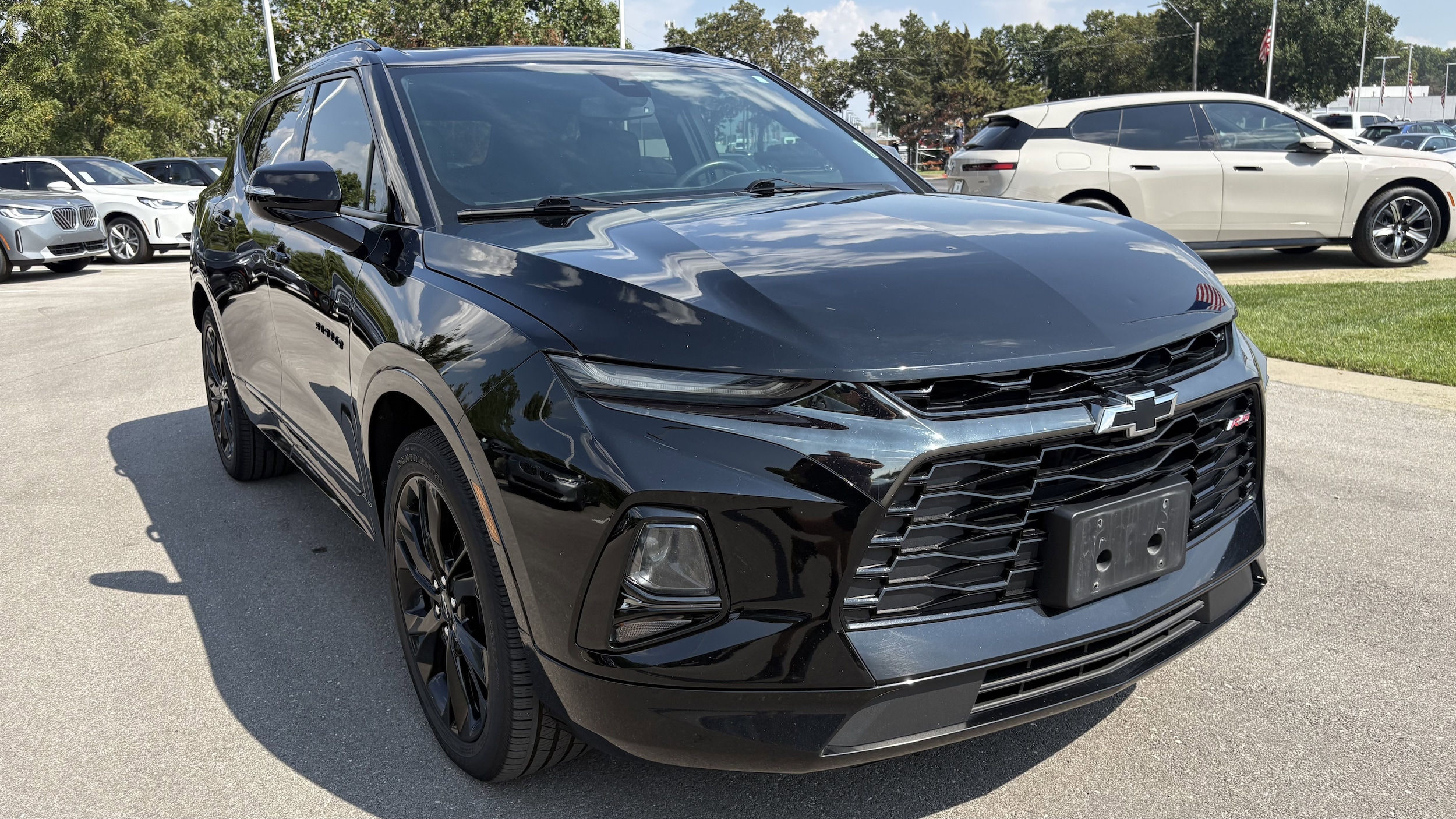 Used 2022 Chevrolet Blazer RS with VIN 3GNKBERS9NS132928 for sale in Kansas City