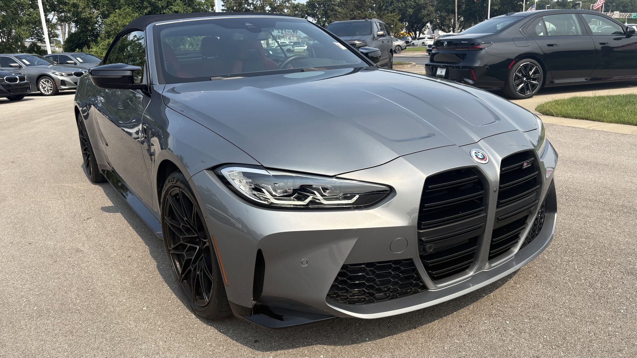 Certified 2023 BMW M4 Convertible Base with VIN WBS33BA09PCM14880 for sale in Kansas City