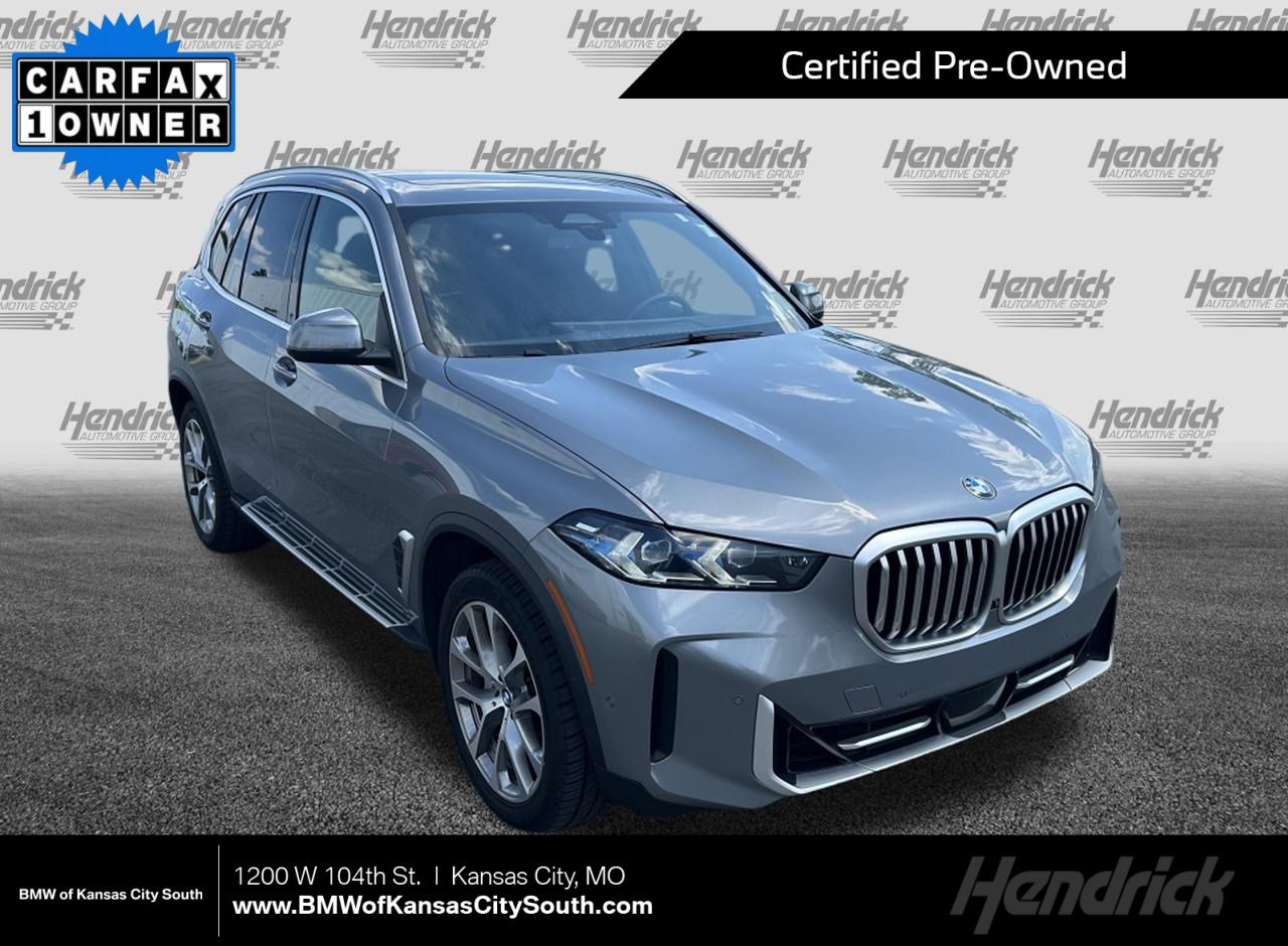 Certified 2024 BMW X5 40i with VIN 5UX23EU08R9U61302 for sale in Kansas City