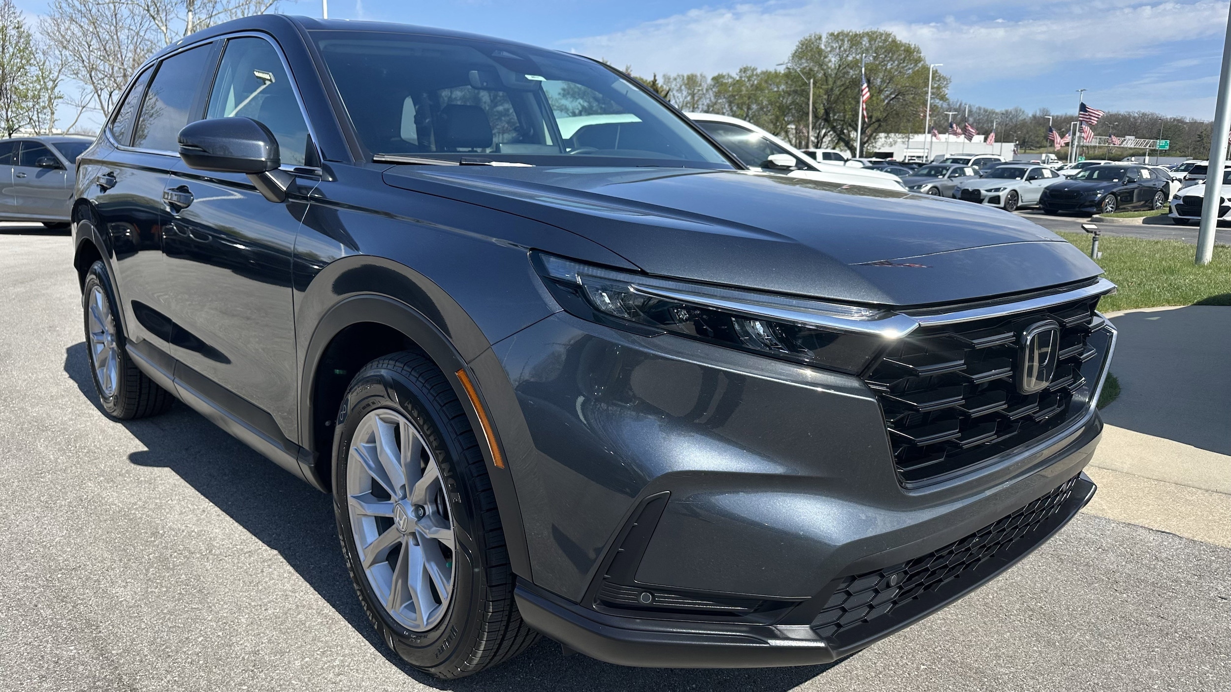 Used 2023 Honda CR-V EX-L with VIN 7FARS4H71PE017626 for sale in Kansas City