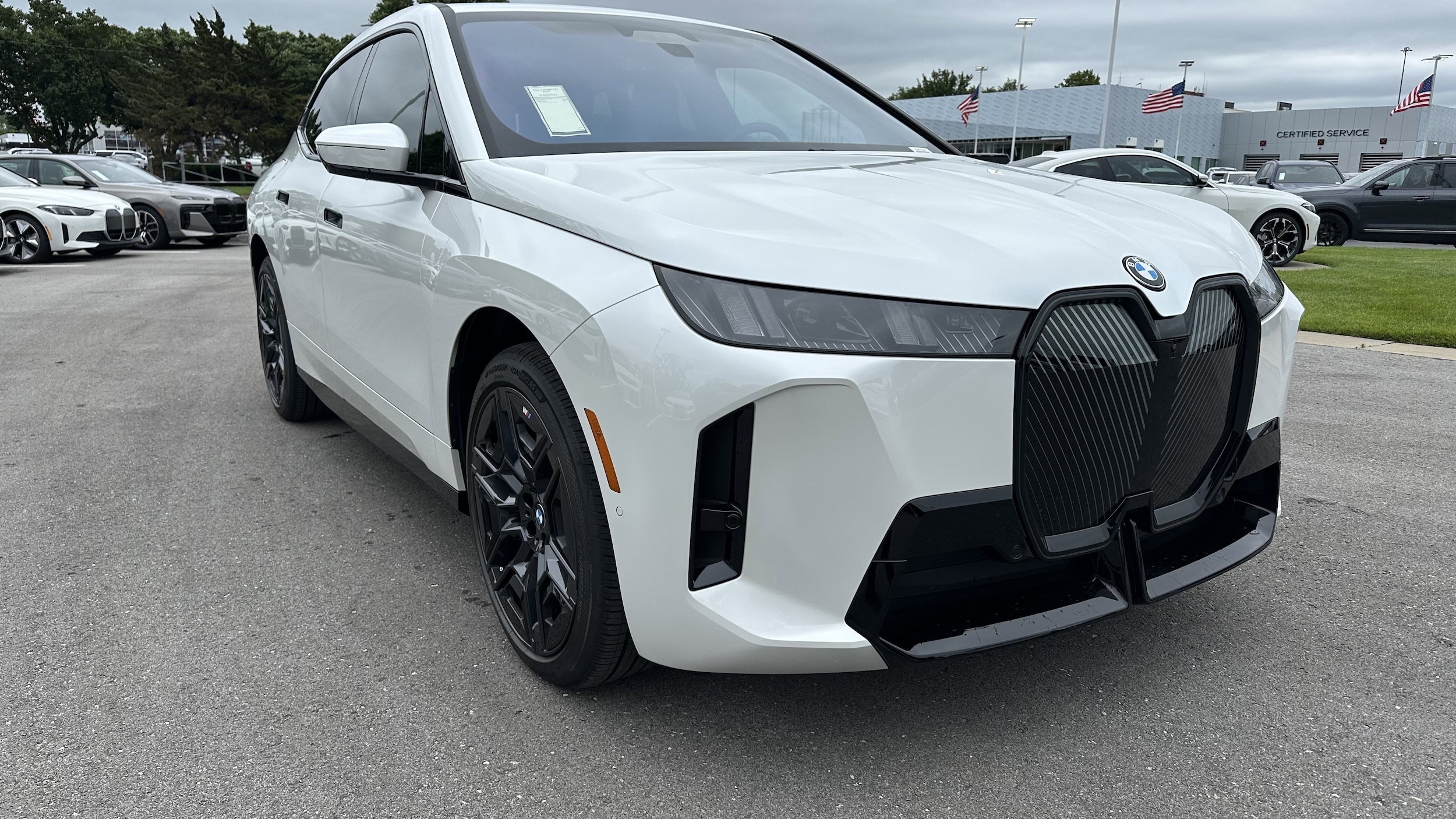 Certified 2026 BMW iX 45 with VIN WB543CF05TCU99197 for sale in Kansas City, MO