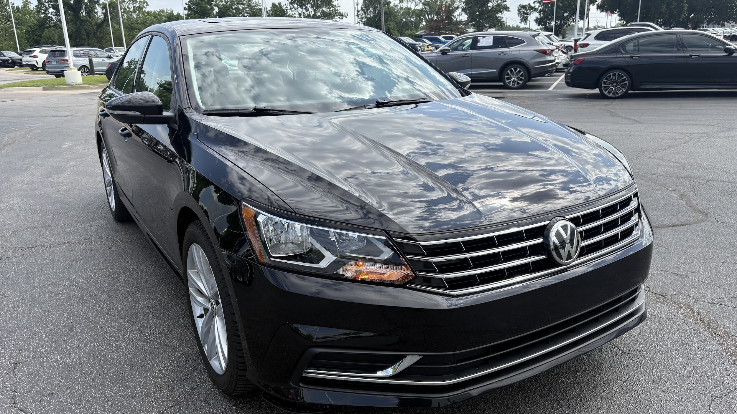 Used 2019 Volkswagen Passat Wolfsburg Edition with VIN 1VWLA7A32KC010197 for sale in Kansas City