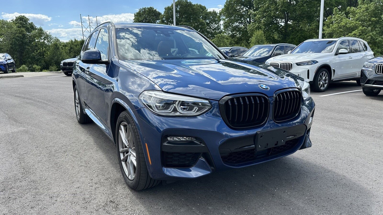 Certified 2021 BMW X3 30i with VIN 5UXTY5C00M9G10076 for sale in Kansas City