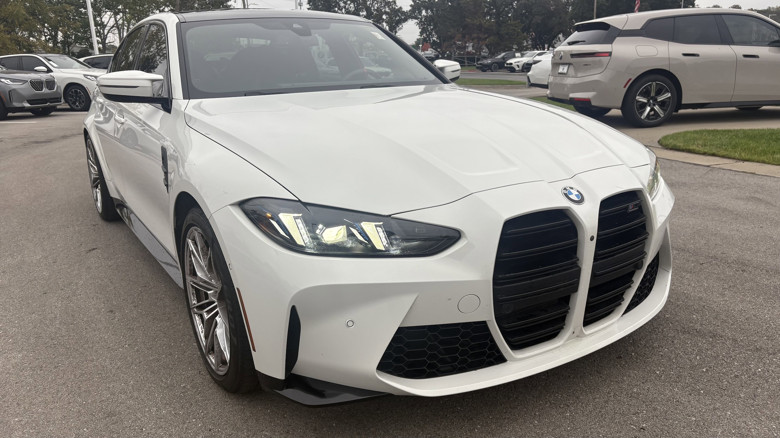 Certified 2025 BMW M3 Sedan M3 with VIN WBS33HJ03SFU13590 for sale in Kansas City