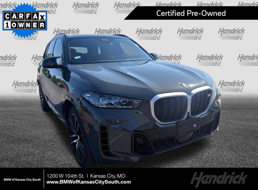 Certified 2025 BMW X5 M60i SUV