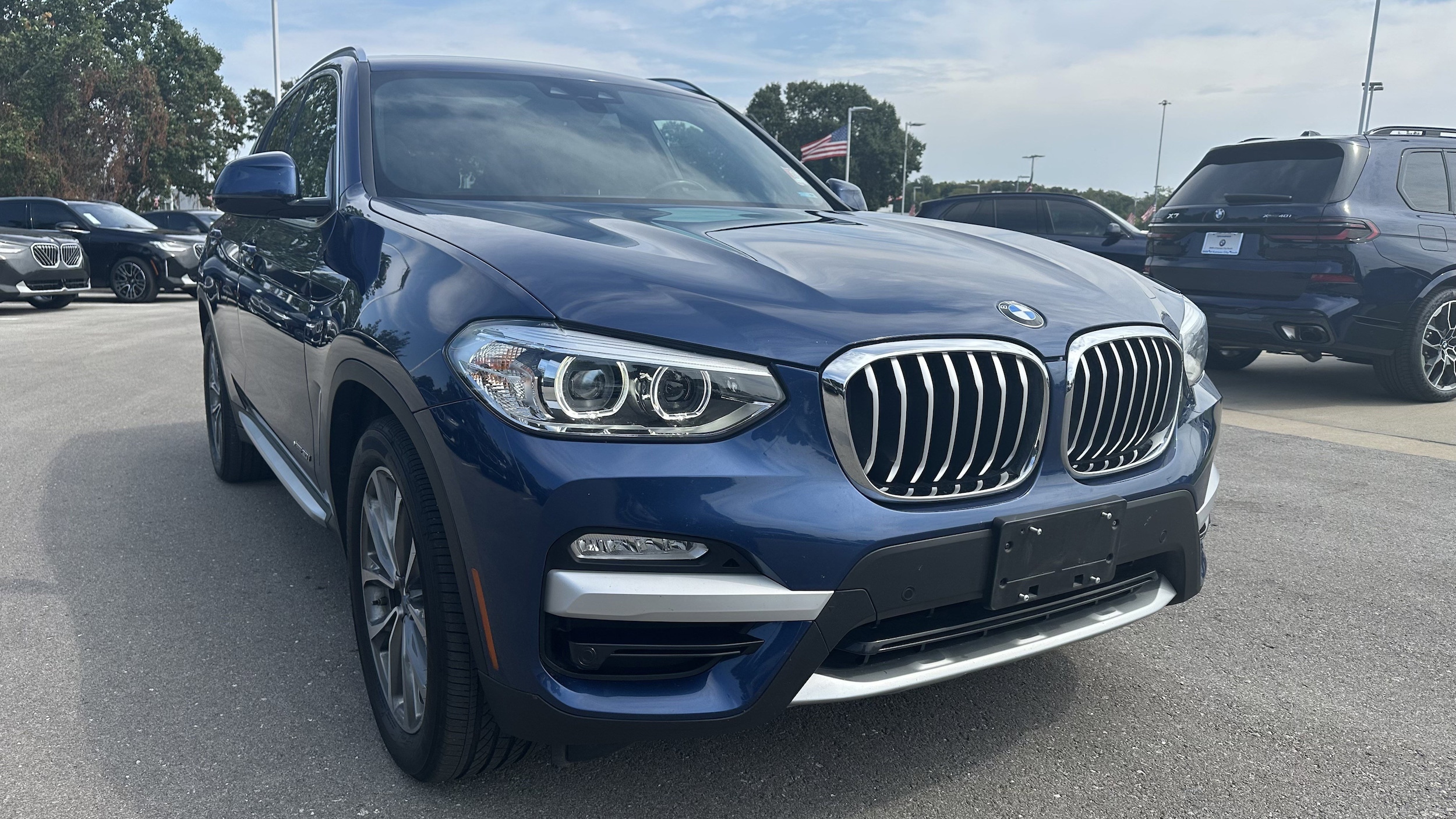 Used 2018 BMW X3 xDrive30i with VIN 5UXTR9C53JLC75314 for sale in Kansas City