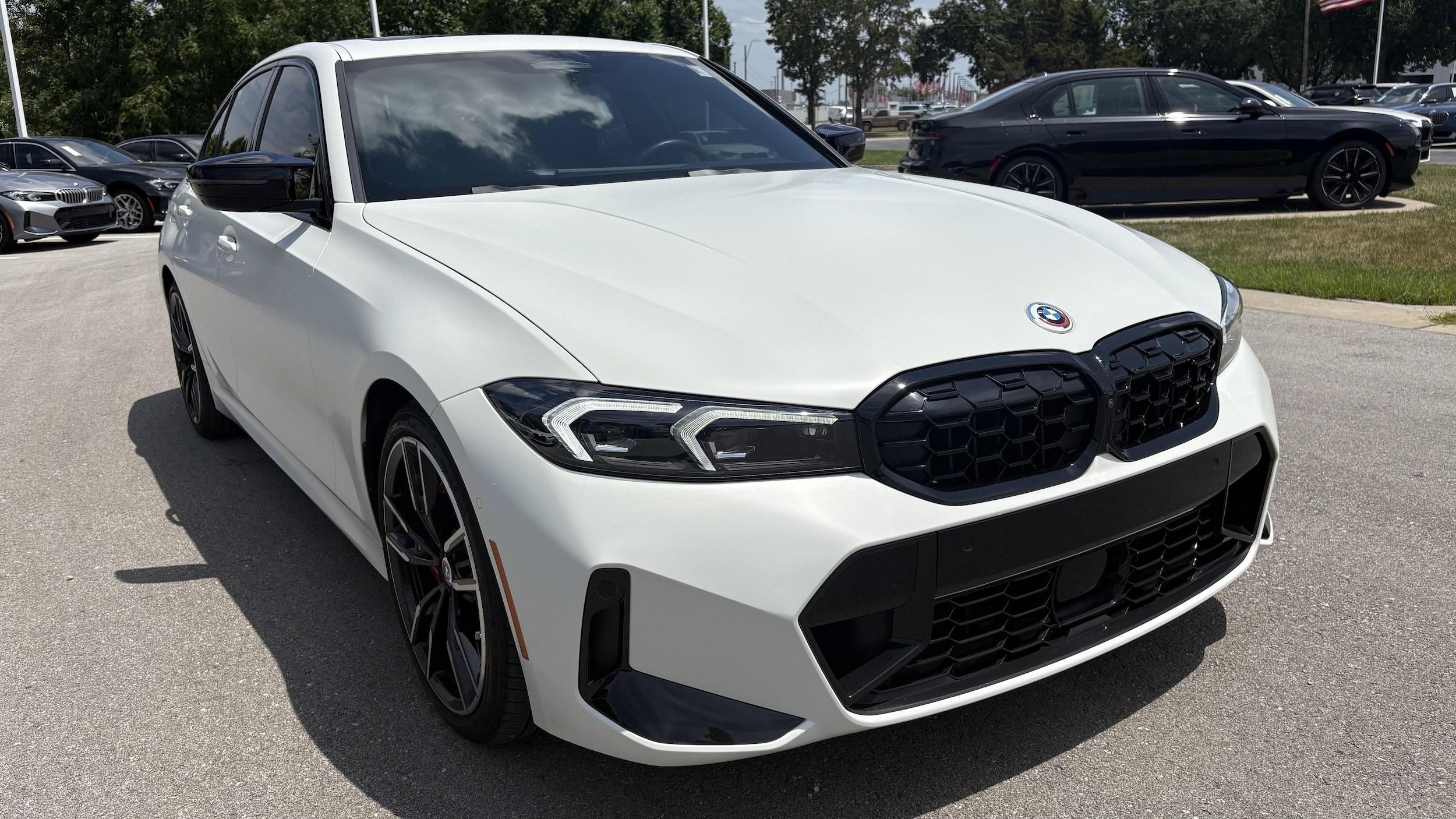 Certified 2023 BMW 3 Series M340i with VIN 3MW49FF07P8C90087 for sale in Kansas City