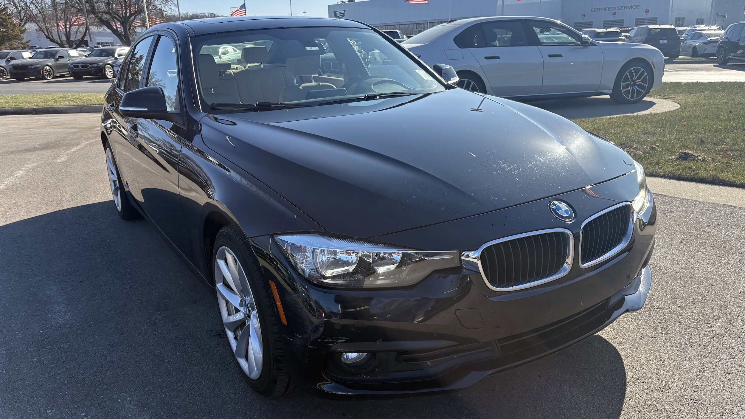 Used 2016 BMW 3 Series 320i with VIN WBA8E5G54GNU21880 for sale in Kansas City