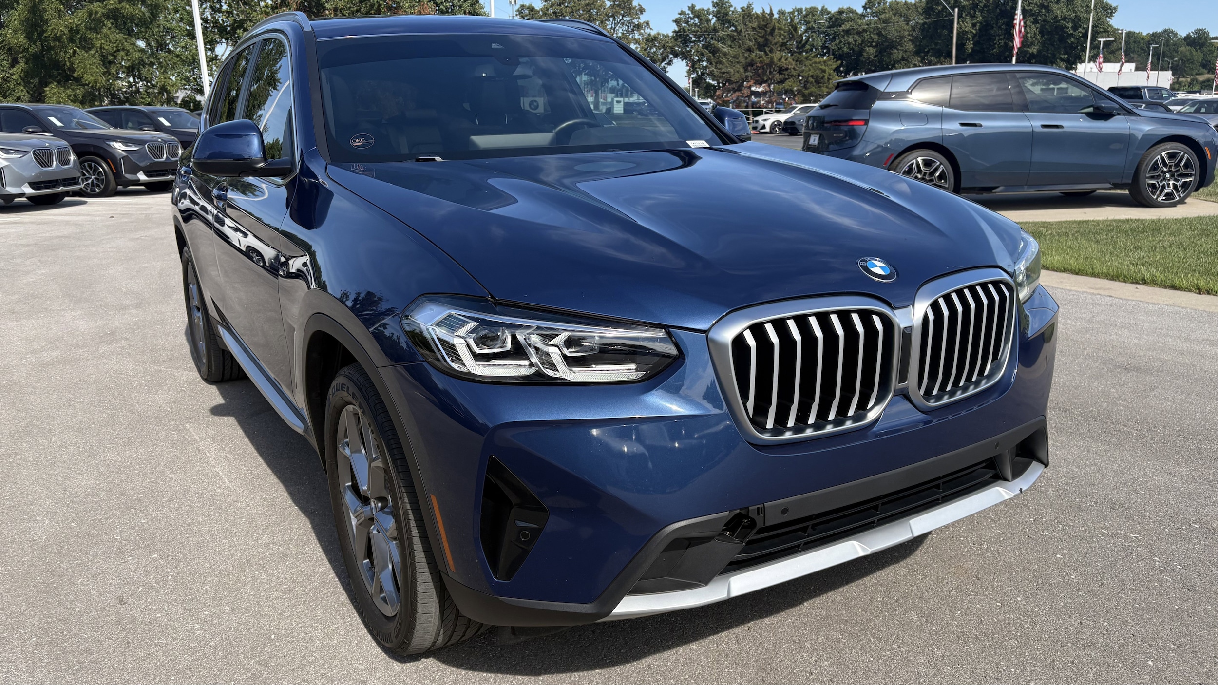 Certified 2023 BMW X3 30i with VIN 5UX53DP01P9P13438 for sale in Kansas City