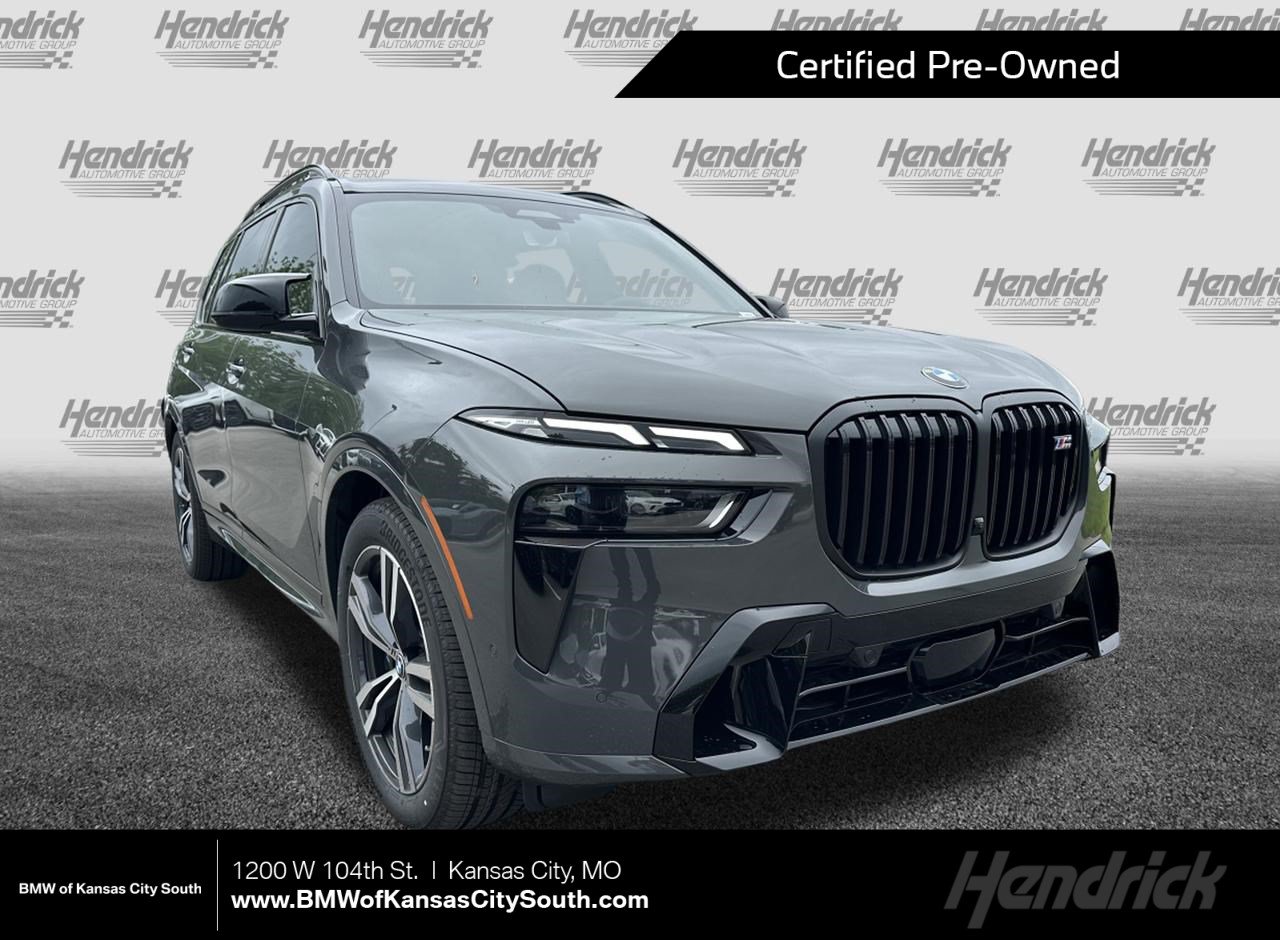Certified 2026 BMW X7 M60i with VIN 5UX33EM05T9028323 for sale in Kansas City
