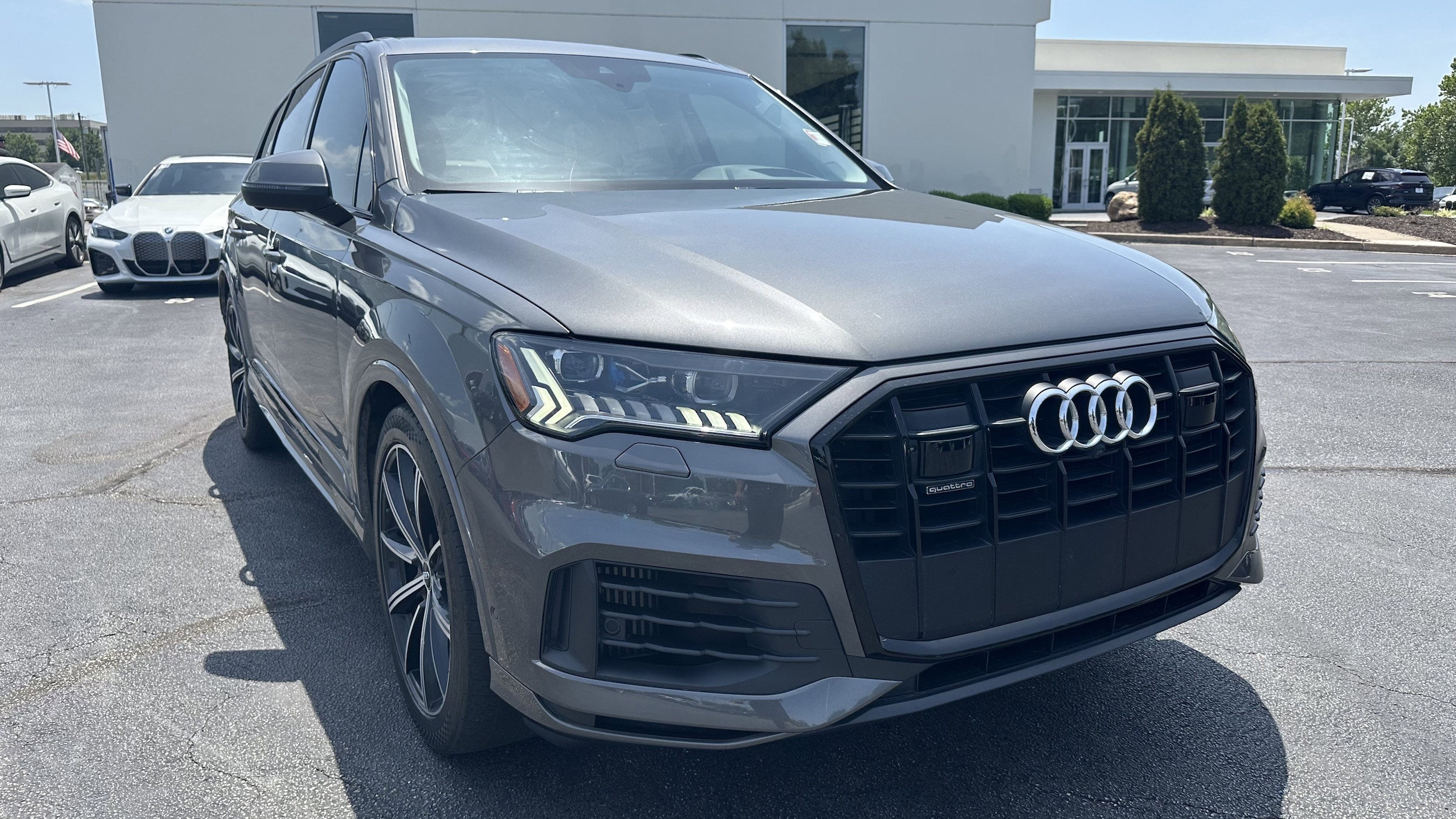 Used 2021 Audi Q7 Prestige with VIN WA1VXAF76MD010827 for sale in Kansas City