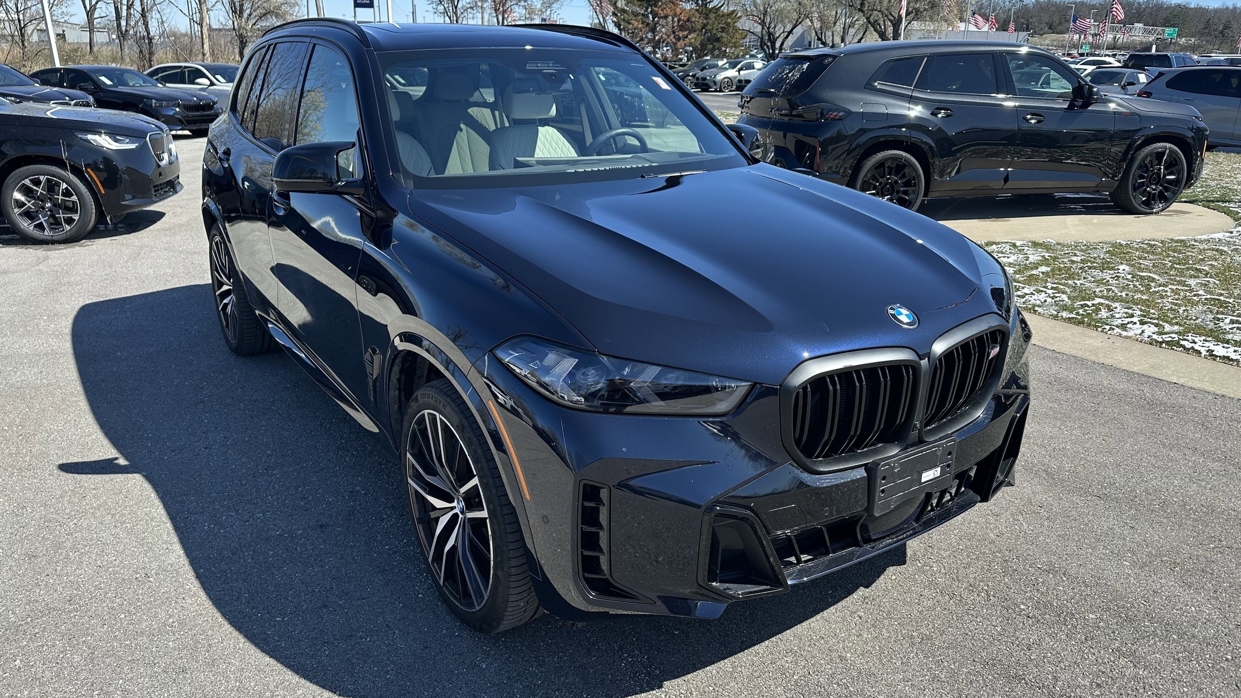 Certified 2024 BMW X5 M60i with VIN 5UX33EU04R9U78196 for sale in Kansas City