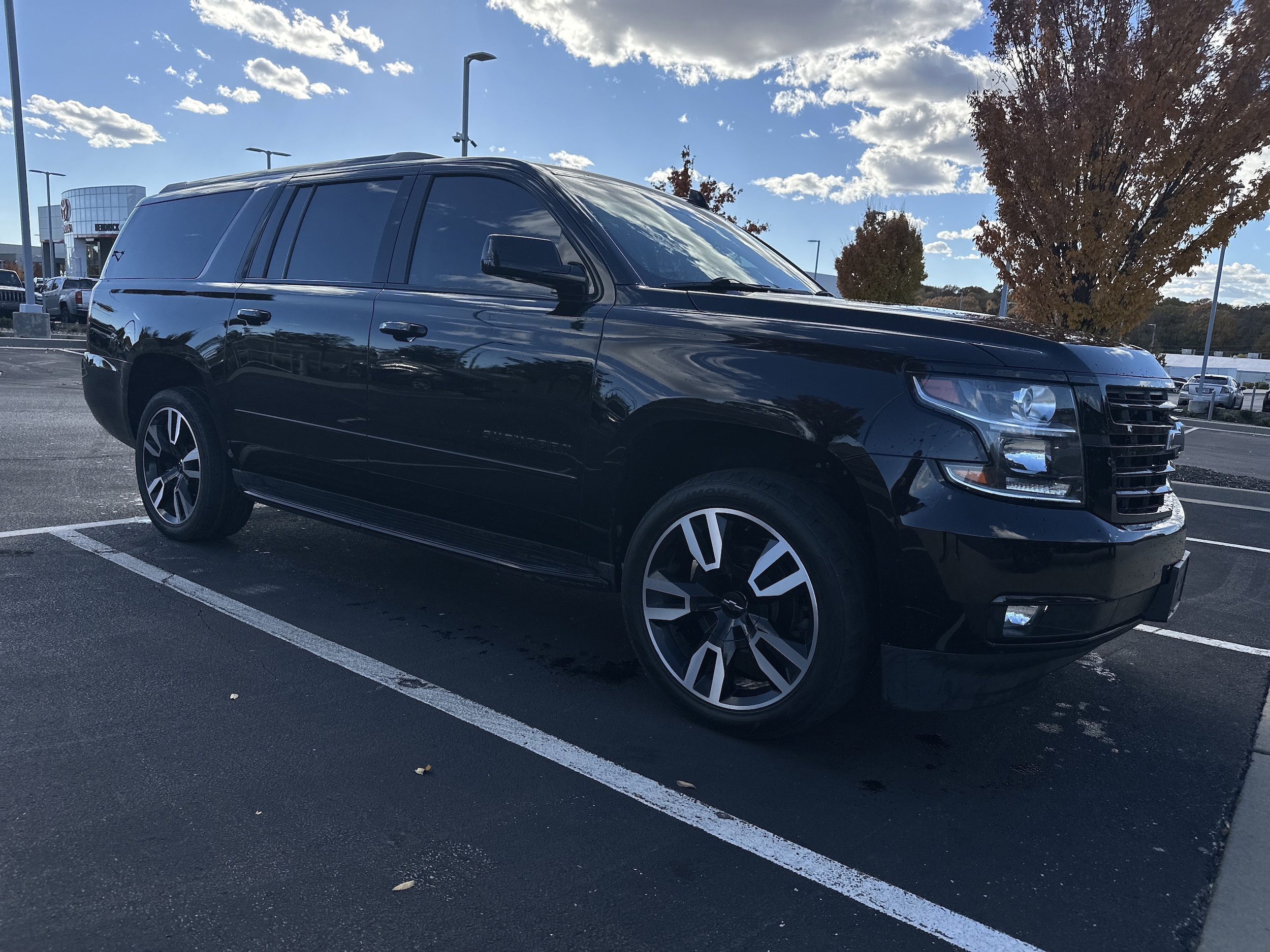Used 2020 Chevrolet Suburban Premier with VIN 1GNSKJKJ2LR106651 for sale in Kansas City
