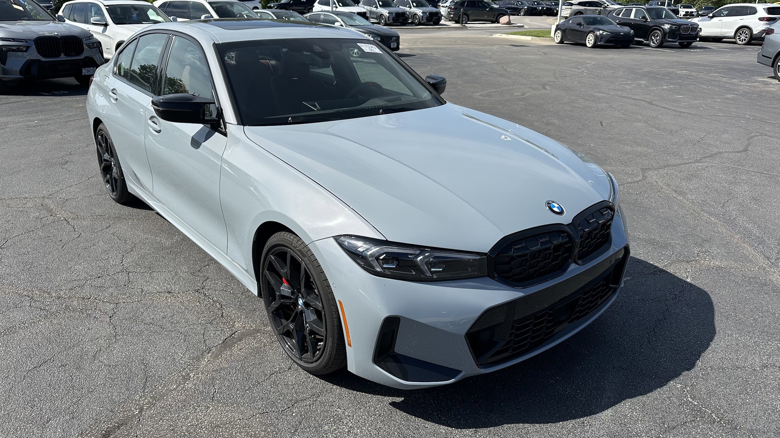 Certified 2025 BMW 3 Series M340i with VIN 3MW69FT09S8F34232 for sale in Kansas City