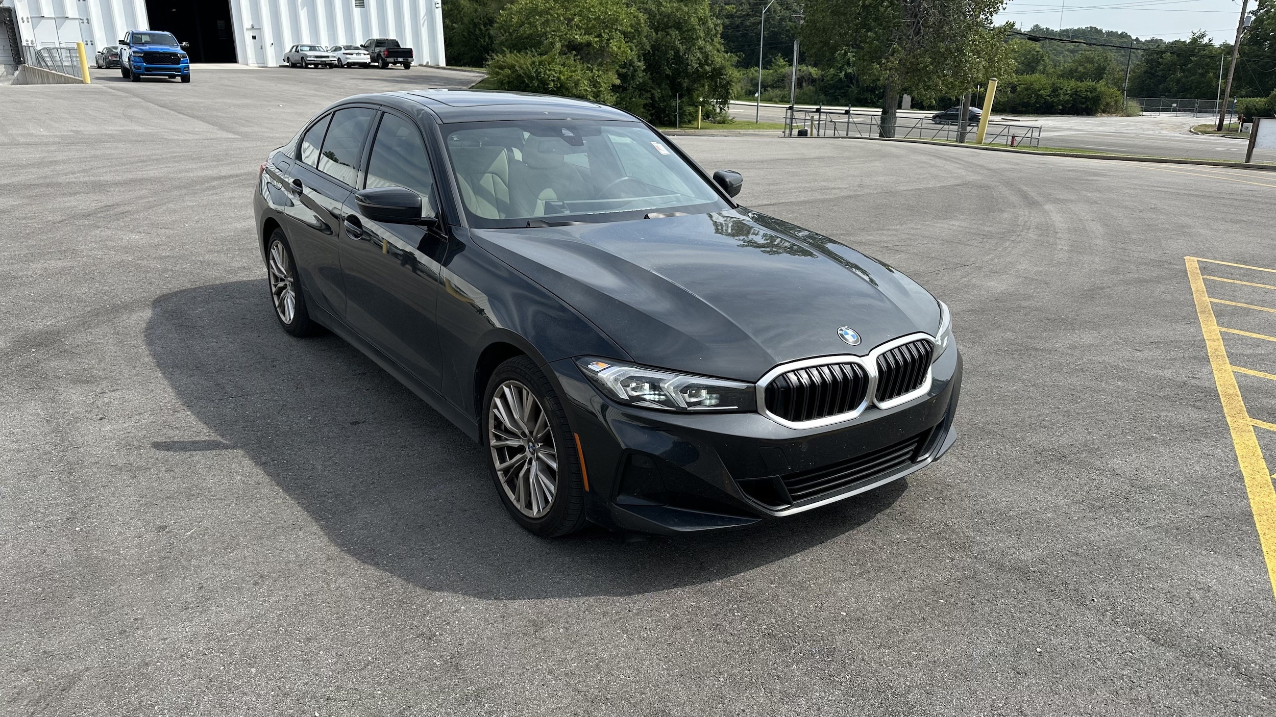 Certified 2023 BMW 3 Series 330i with VIN 3MW89FF00P8D63592 for sale in Kansas City