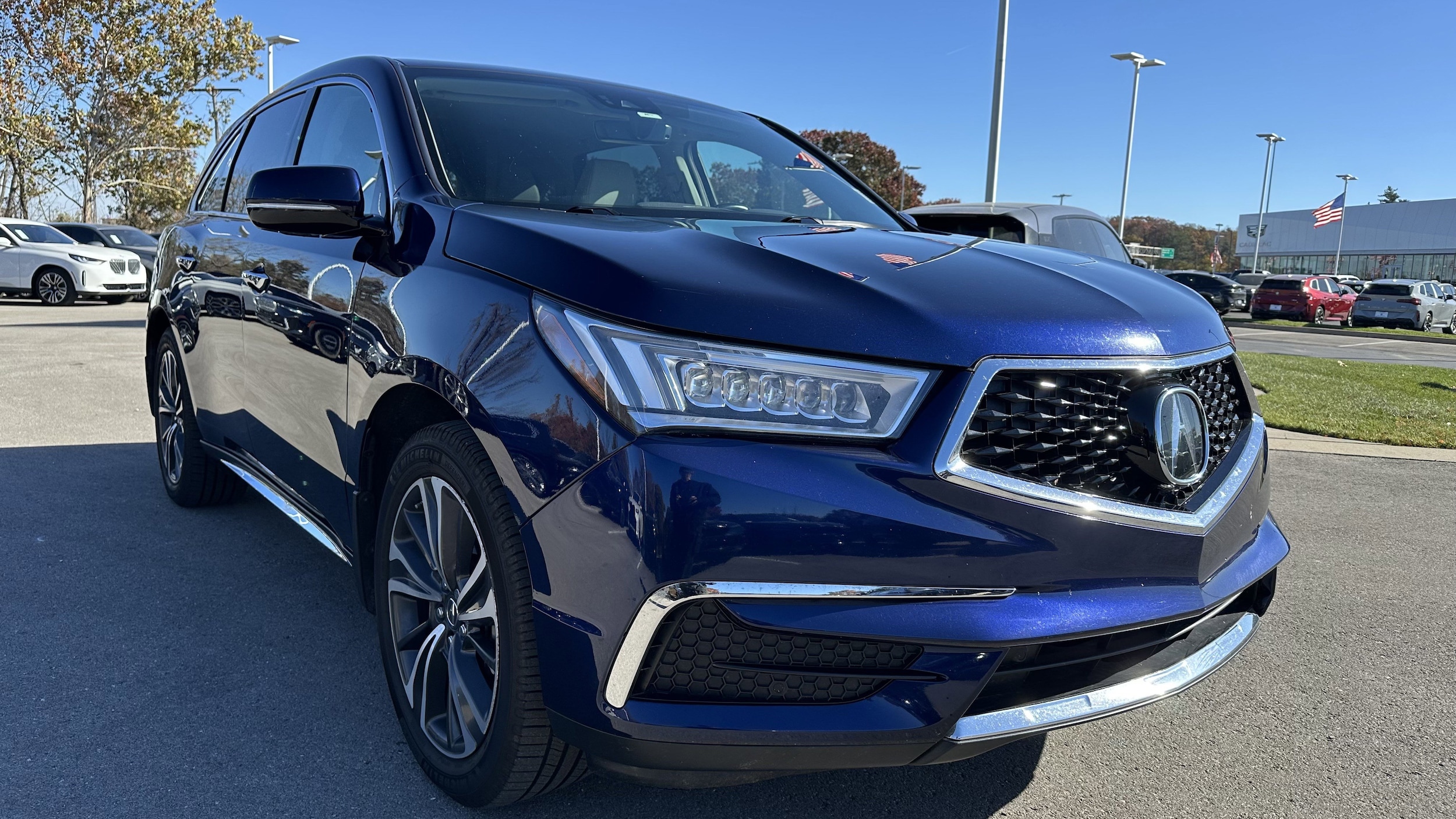 Used 2020 Acura MDX Technology Package with VIN 5J8YD4H55LL037483 for sale in Kansas City