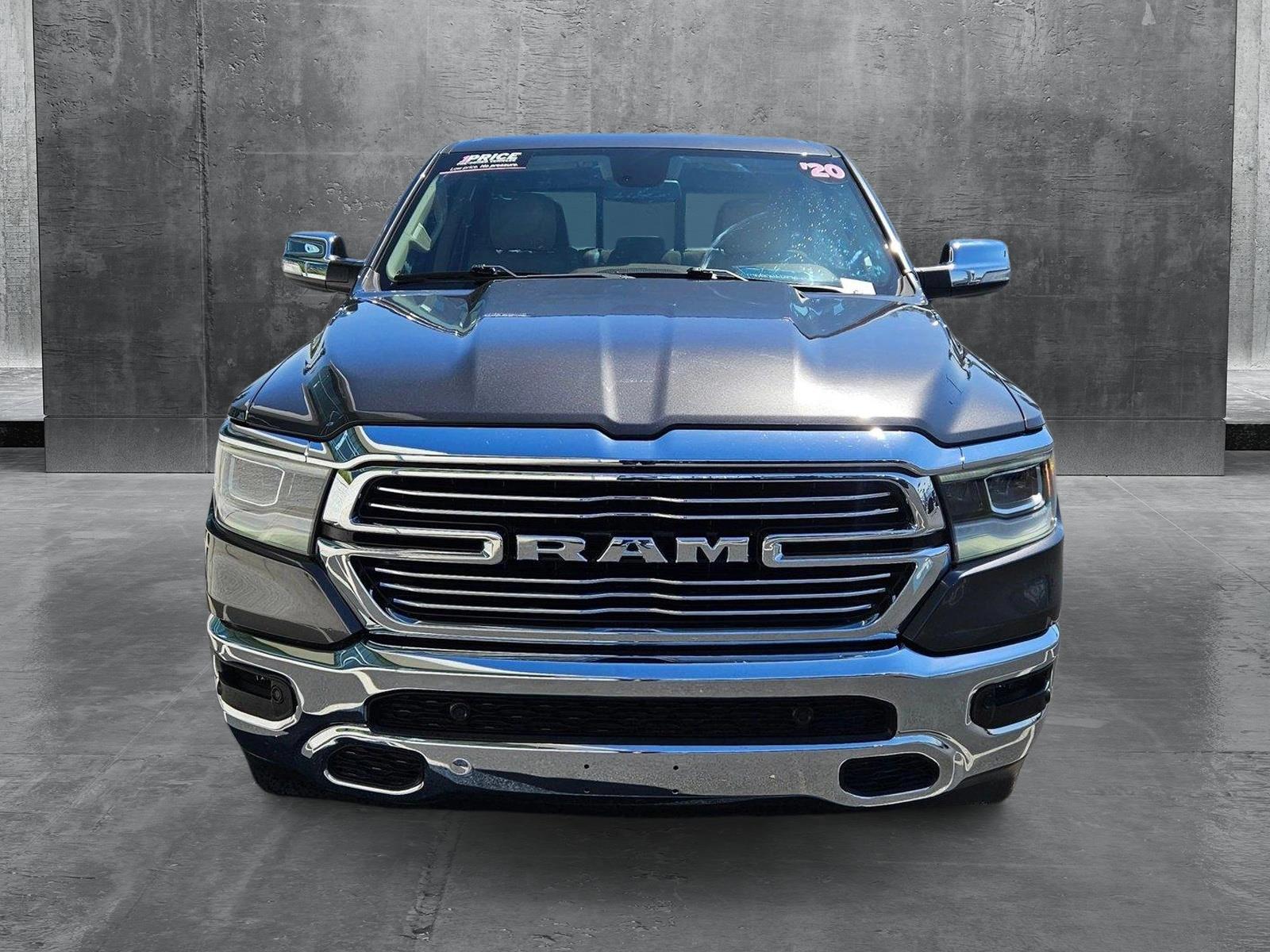 Used 2020 RAM Ram 1500 Pickup Laramie with VIN 1C6SRFJT8LN241975 for sale in Las Vegas, NV