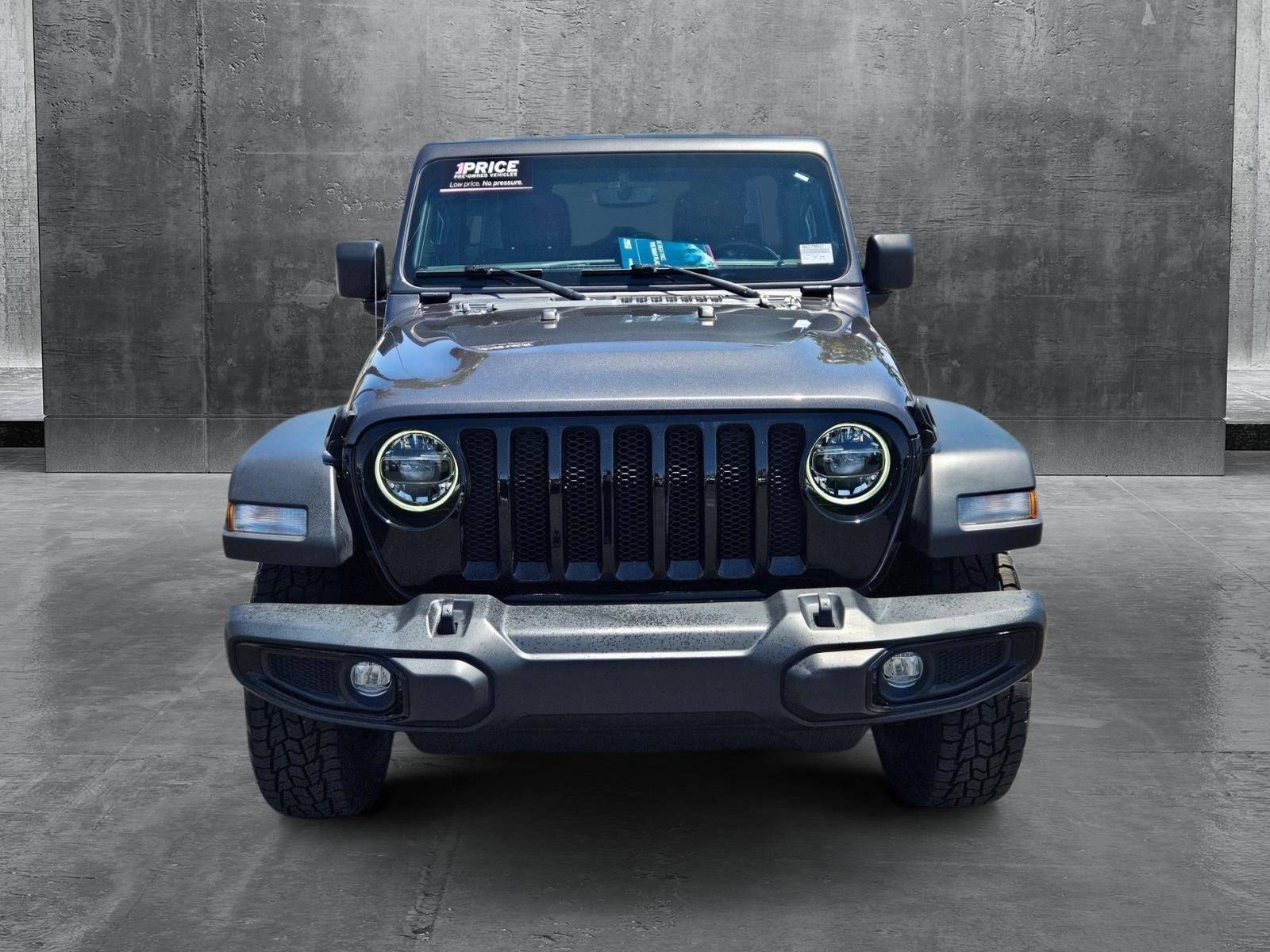Used 2022 Jeep Wrangler Unlimited Willys with VIN 1C4HJXDG7NW179531 for sale in Las Vegas, NV