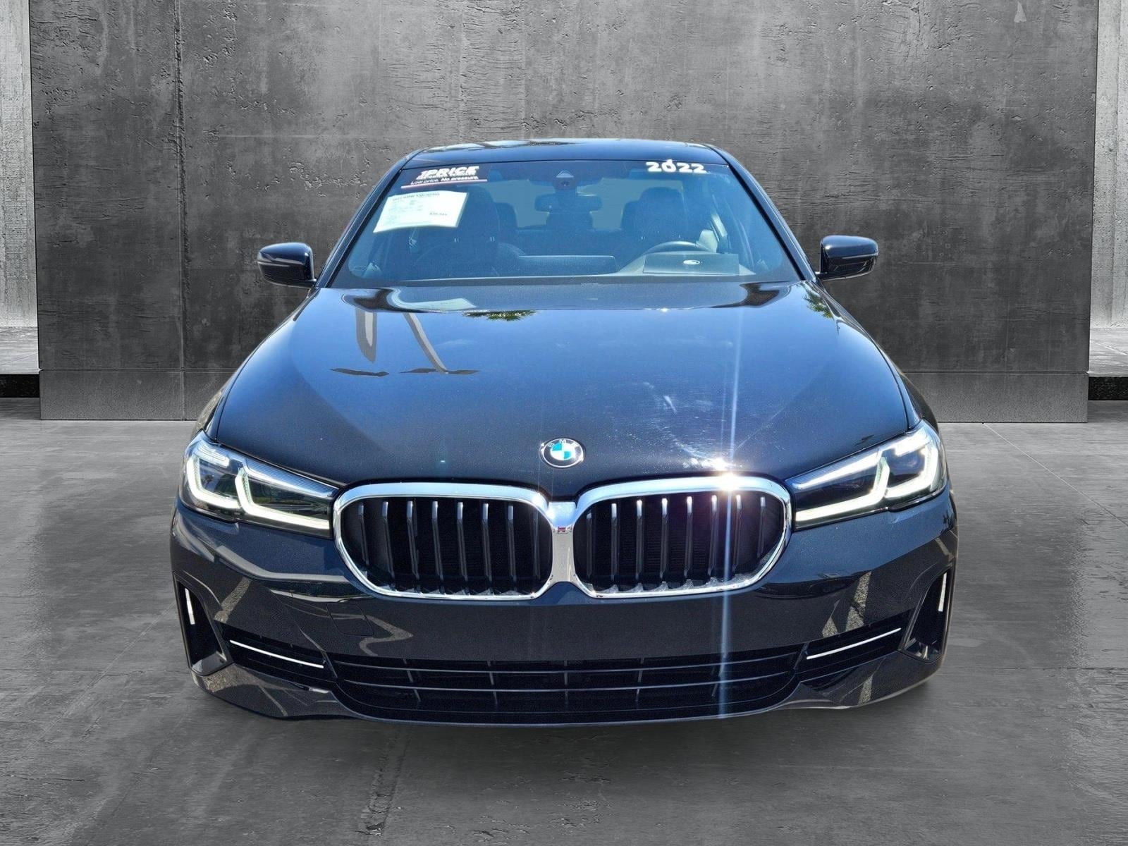 Certified 2022 BMW 5 Series 530i with VIN WBA53BH01NWX83926 for sale in Las Vegas, NV