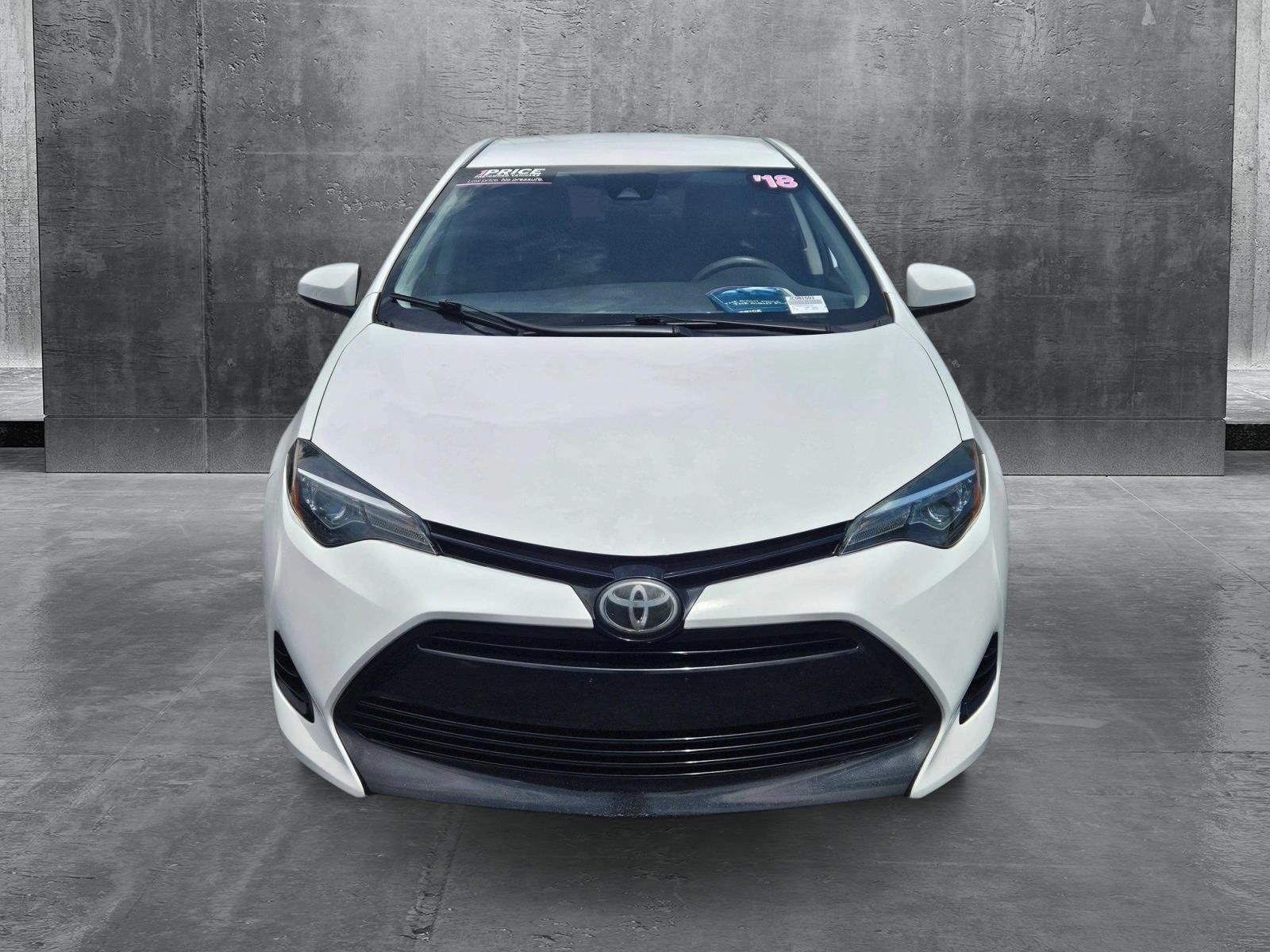 Used 2018 Toyota Corolla LE with VIN 2T1BURHEXJC081503 for sale in Las Vegas, NV