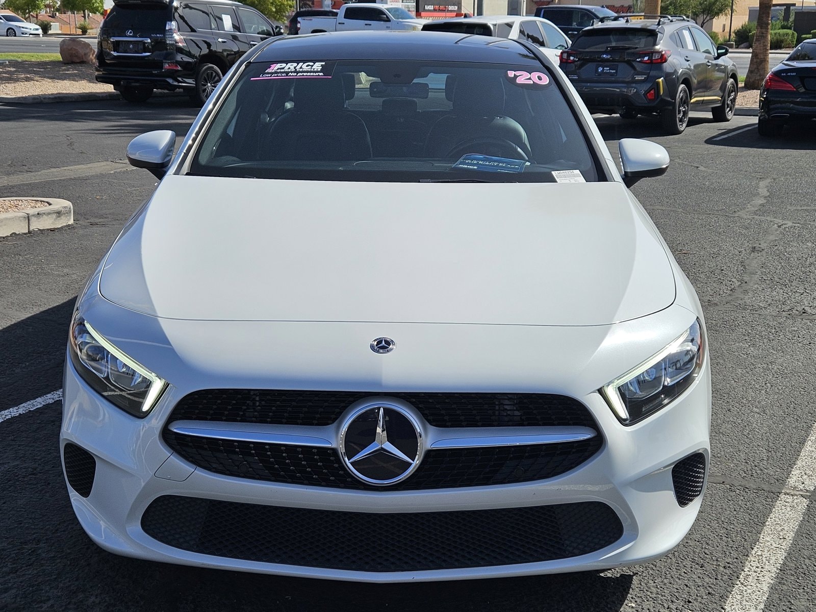 Used 2020 Mercedes-Benz A-Class A220 with VIN W1K3G4EB5LW046294 for sale in Las Vegas, NV