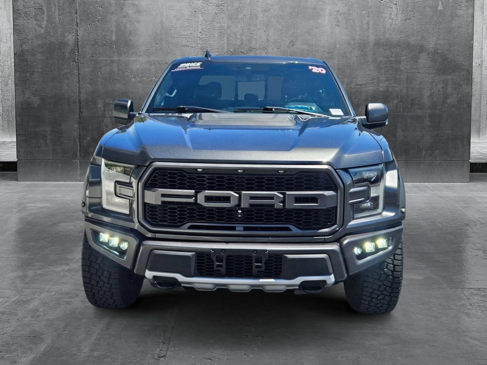 Used 2020 Ford F-150 Raptor with VIN 1FTFW1RG9LFA94864 for sale in Las Vegas, NV