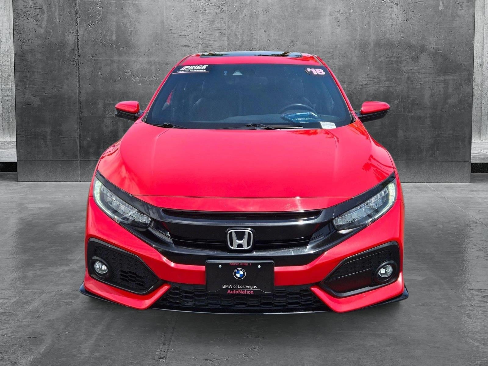 Used 2018 Honda Civic Hatchback Sport Touring with VIN SHHFK7H96JU422291 for sale in Las Vegas, NV