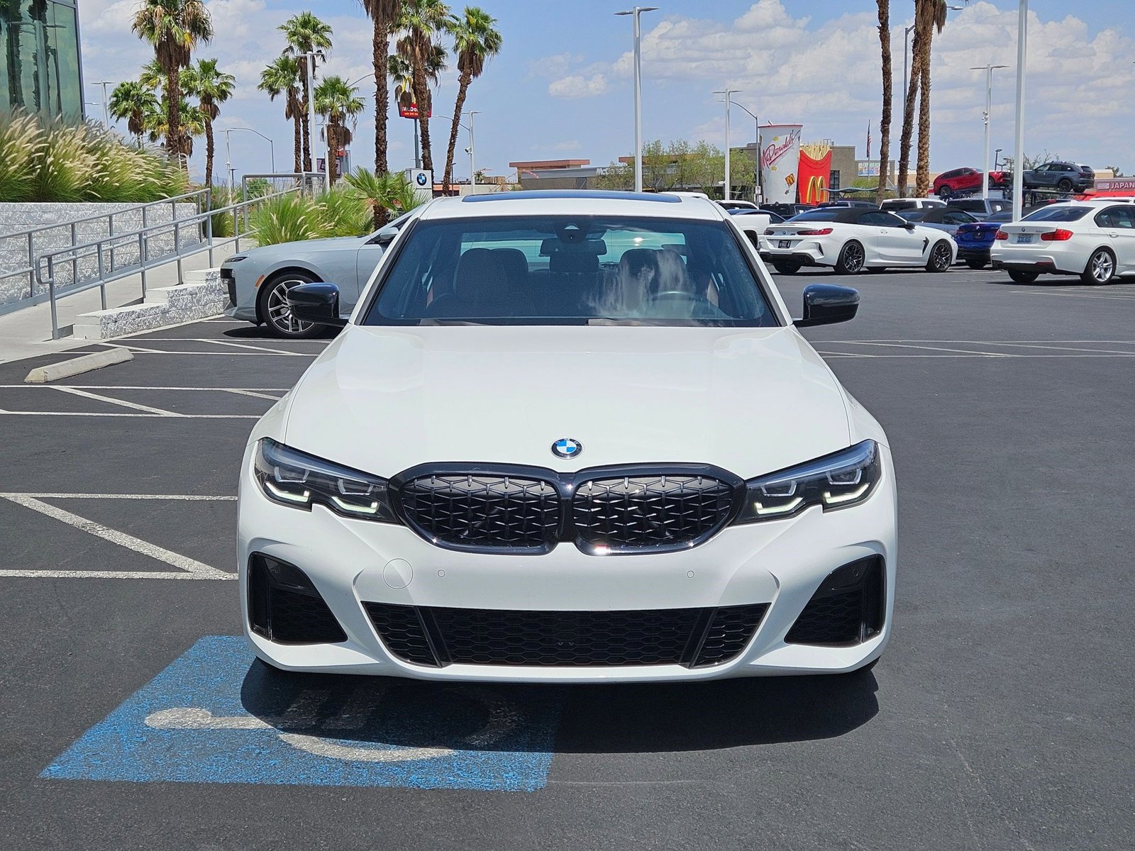 Certified 2022 BMW 3 Series M340i with VIN 3MW5U7J04N8C65998 for sale in Las Vegas, NV