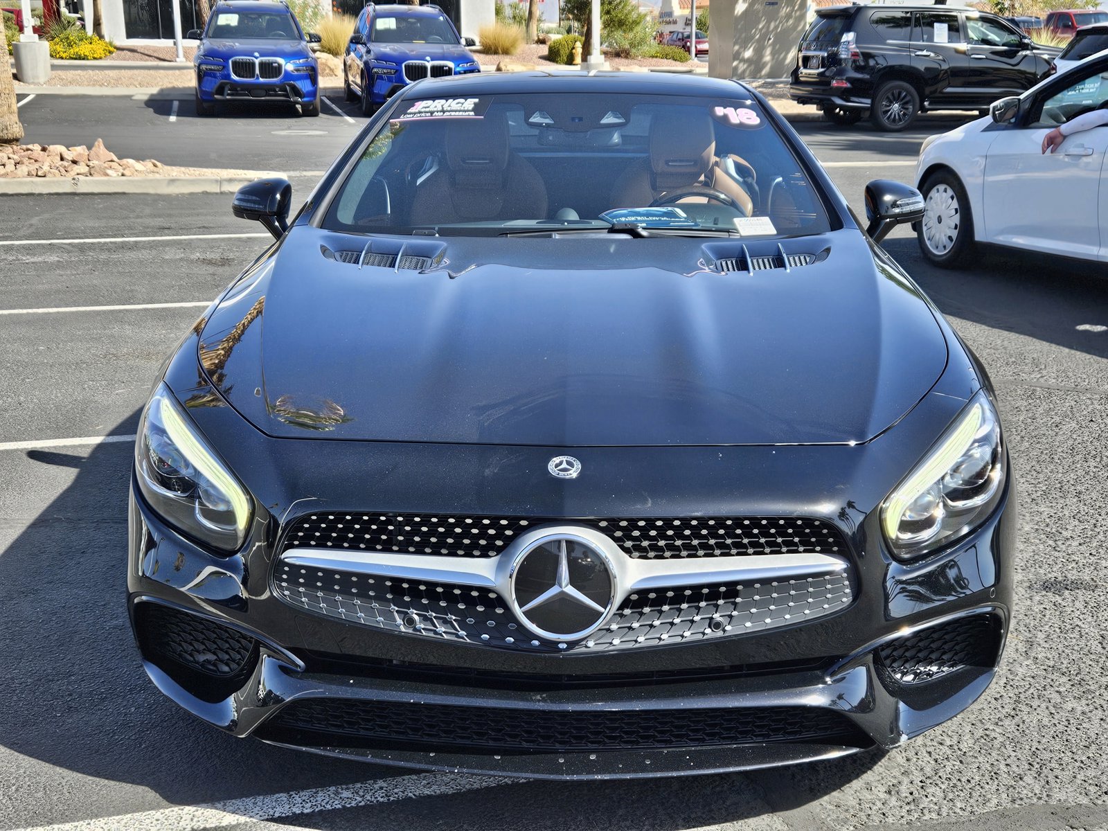 Used 2018 Mercedes-Benz SL Roadster SL450 with VIN WDDJK6GA6JF050146 for sale in Las Vegas, NV