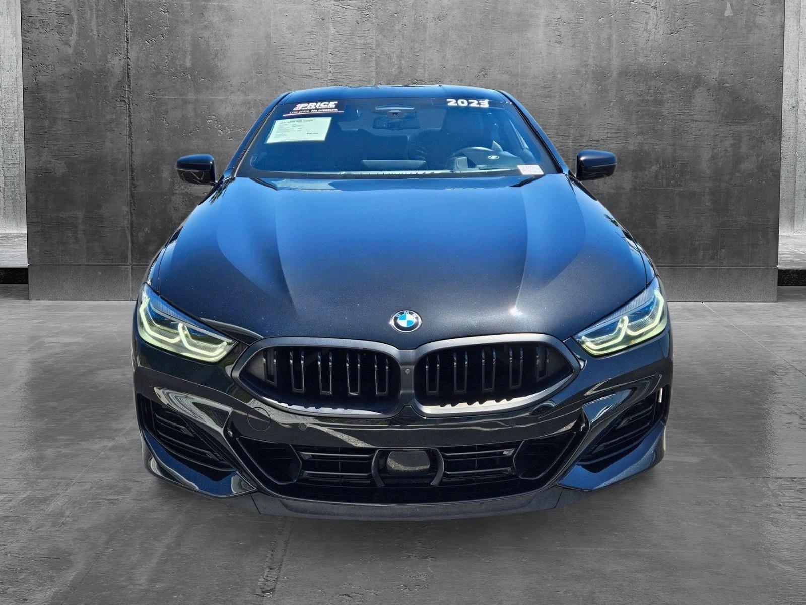 Certified 2023 BMW 8 Series 840i with VIN WBAAE2C05PCL15749 for sale in Las Vegas, NV
