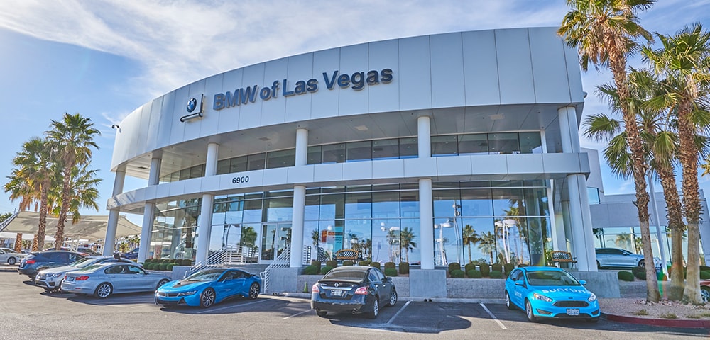 Exterior view of BMW of Las Vegas serving Henderson