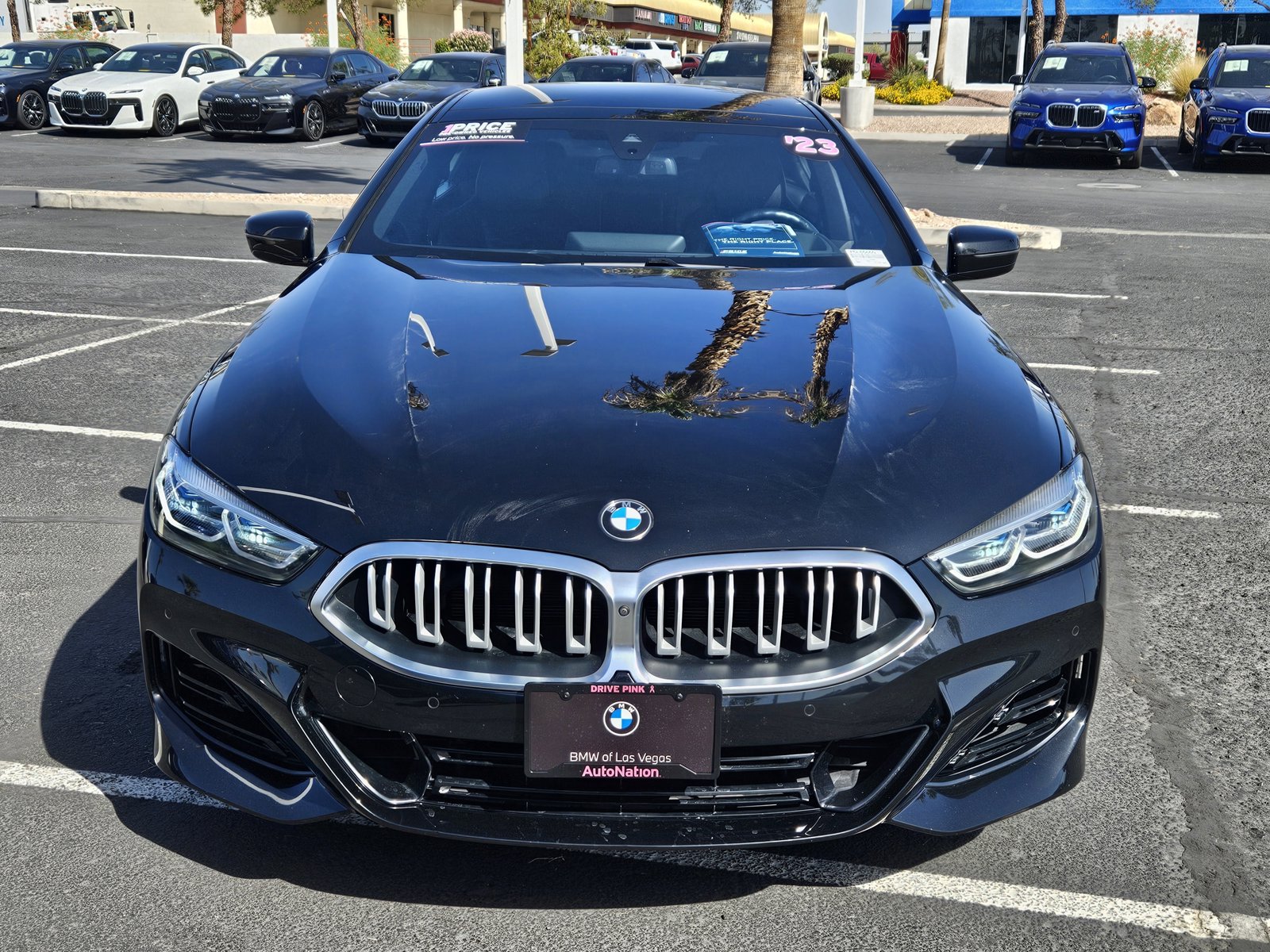 Used 2023 BMW 8 Series 840i with VIN WBAGV4C0XPCL65665 for sale in Las Vegas, NV