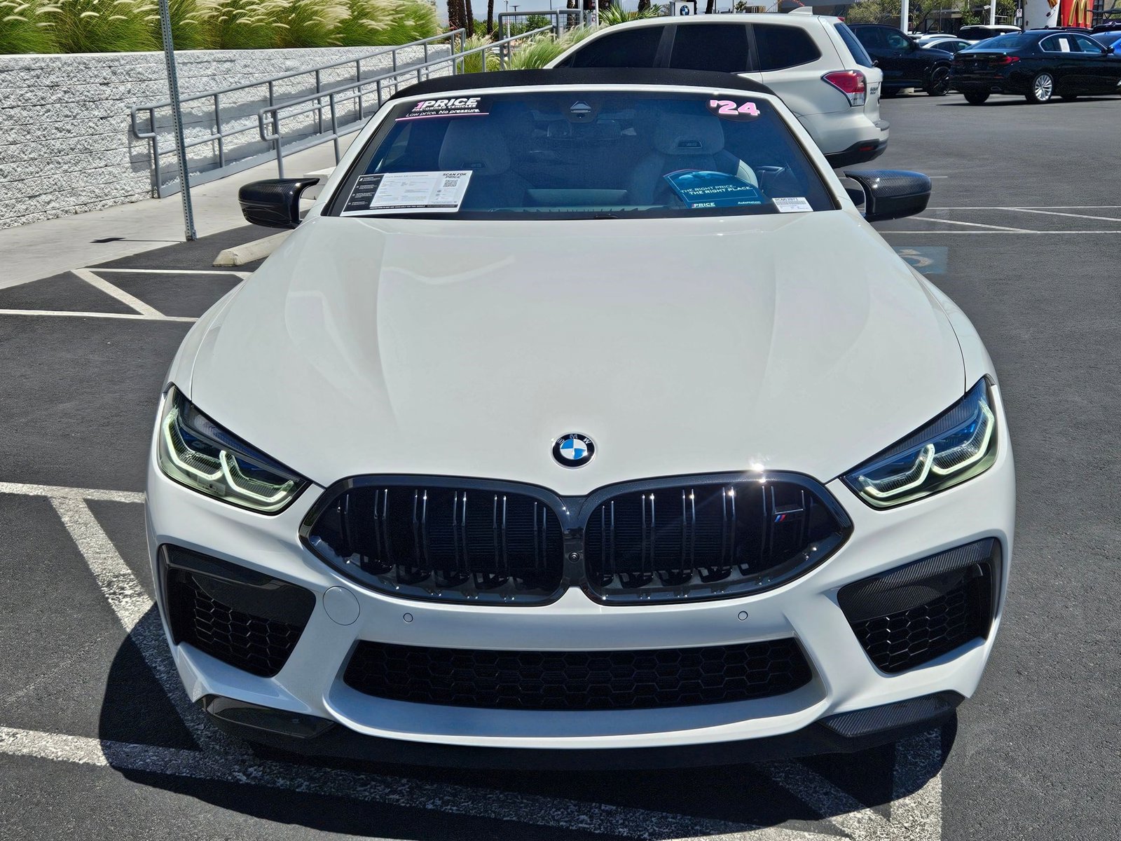 Used 2024 BMW M8 Convertible Base with VIN WBSDZ0C01RCN63971 for sale in Las Vegas, NV