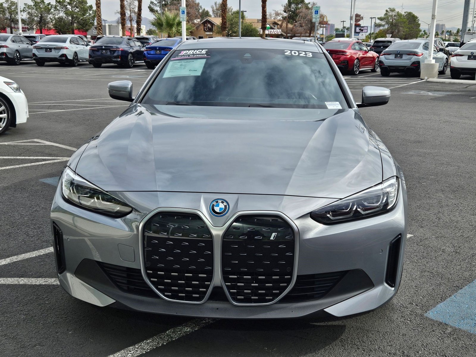 Certified 2023 BMW i4 35 with VIN WBY43AW00PFP38943 for sale in Las Vegas, NV