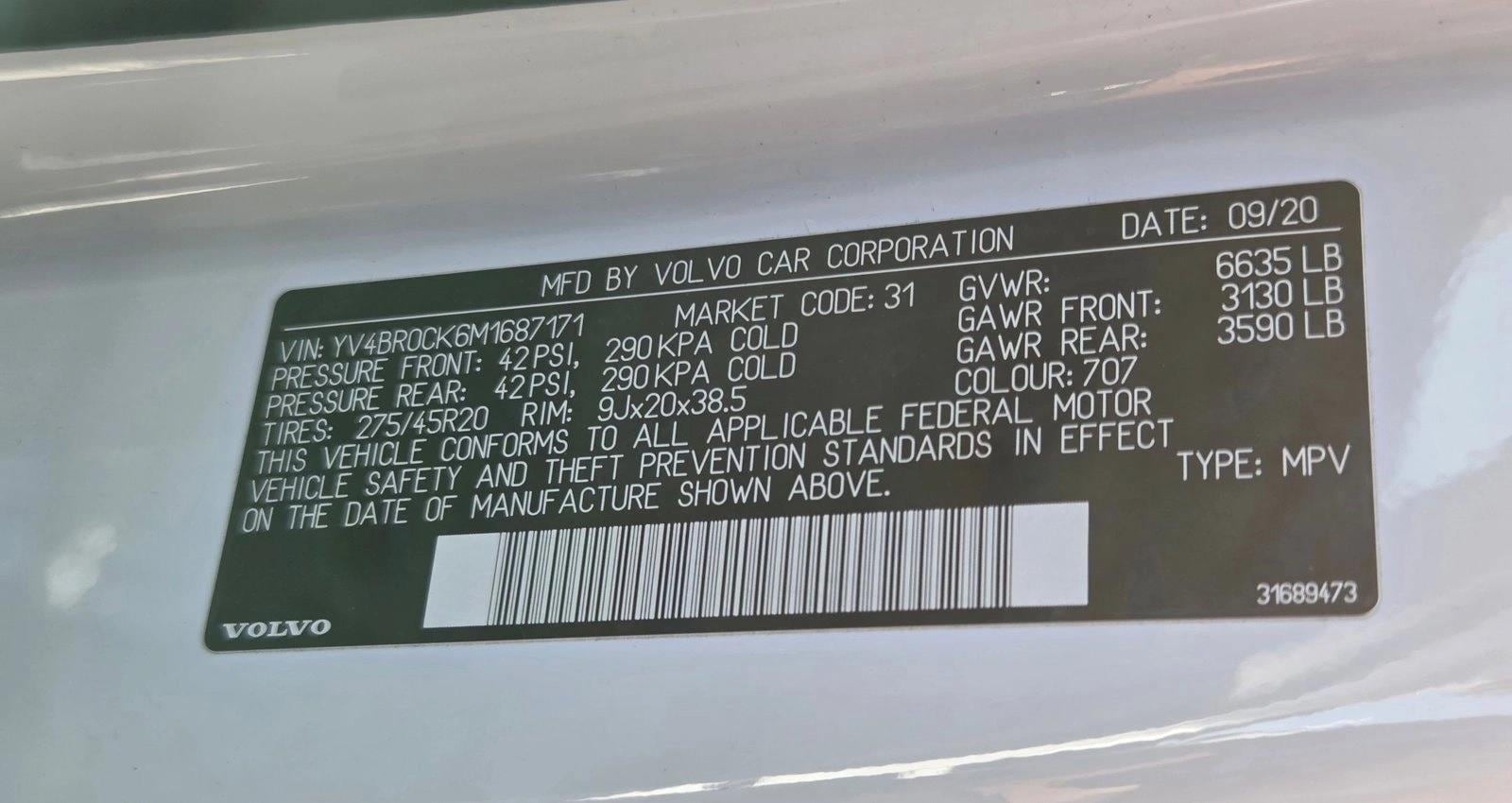 2021 Volvo XC90 Inscription Expression - Photo 23