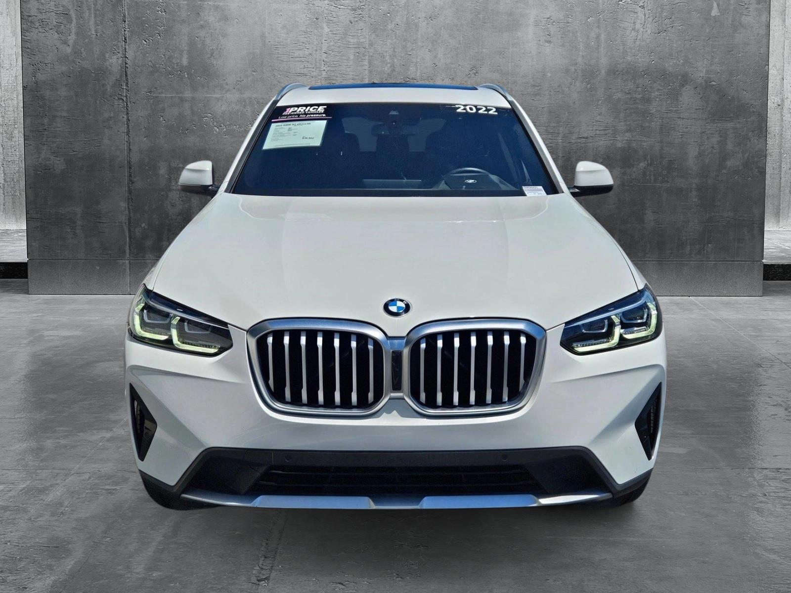 Certified 2022 BMW X3 30i with VIN 5UX43DP08N9M96821 for sale in Las Vegas, NV