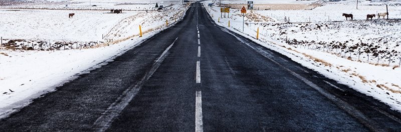 Icy Winter Roads