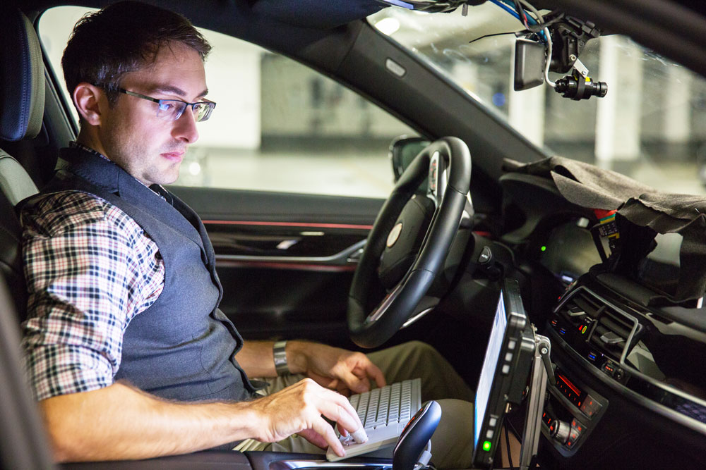 Design and test of autonomous cars