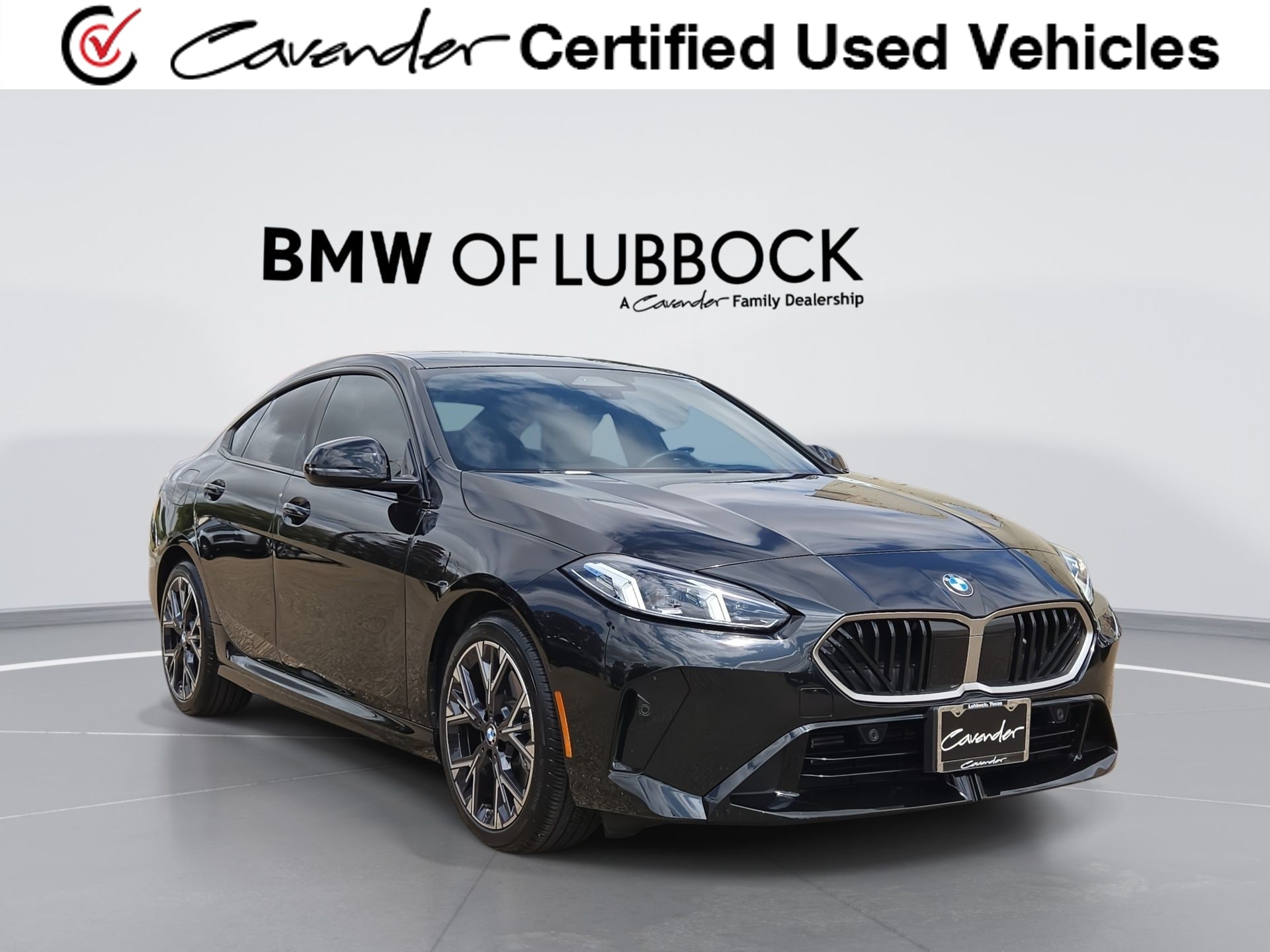 Black Sapphire 2026 BMW 2 Series Sedan Front-Wheel Drive 7-Speed Automatic