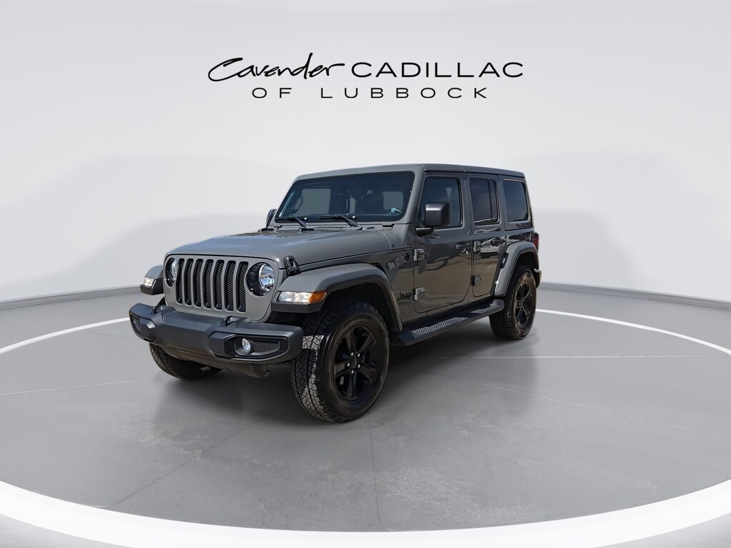 Used 2021 Jeep Wrangler Unlimited Sahara Altitude SUV