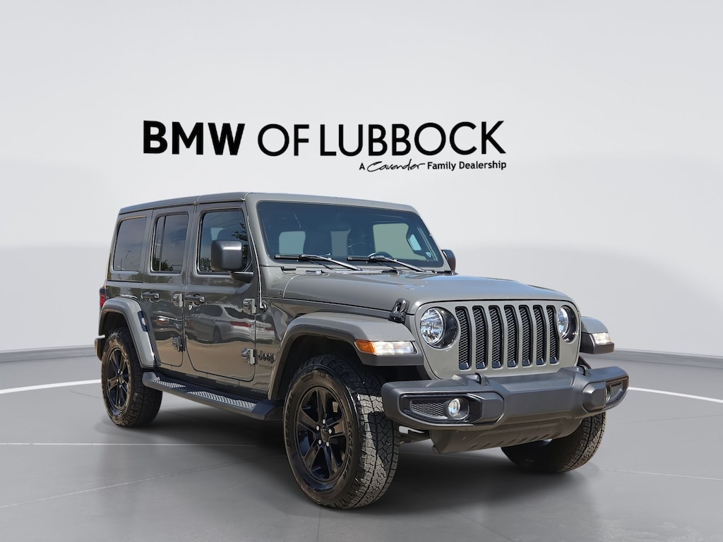 Used 2021 Jeep Wrangler Unlimited Sahara Altitude SUV