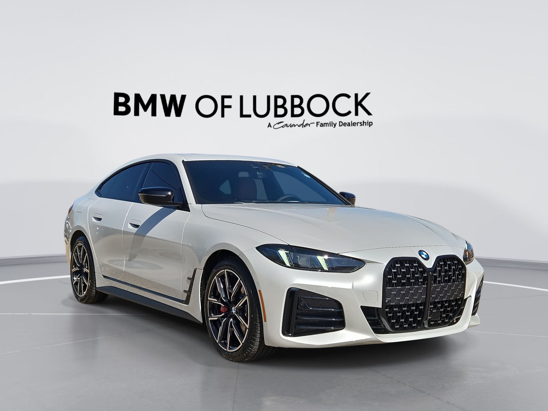 Mineral White 2026 BMW 4 Series Sedan All-Wheel Drive 8-Speed Automatic
