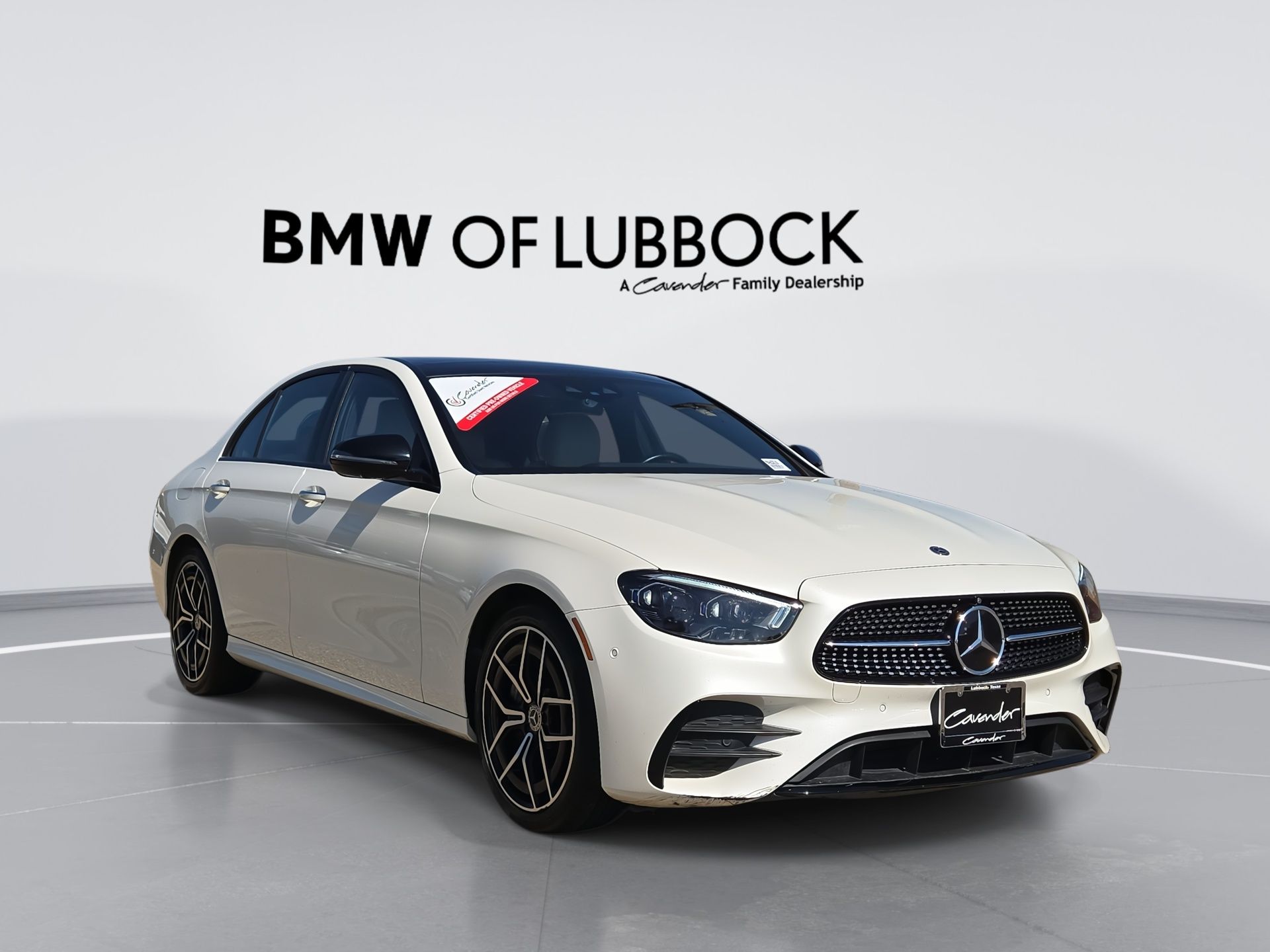 Designo Diamond White Metallic 2021 Mercedes-Benz E-Class Sedan All-Wheel Drive 9-Speed Automatic