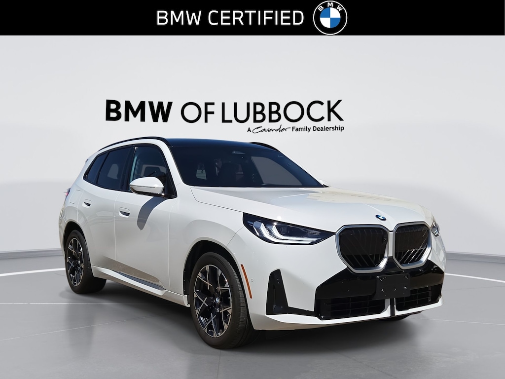 Certified 2025 BMW X3 30 xDrive Premium M Sport SUV