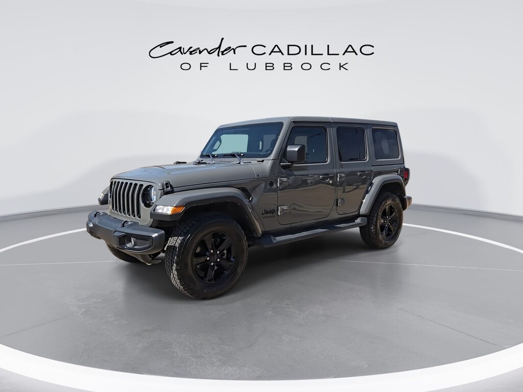 Used 2021 Jeep Wrangler Unlimited Sahara Altitude SUV