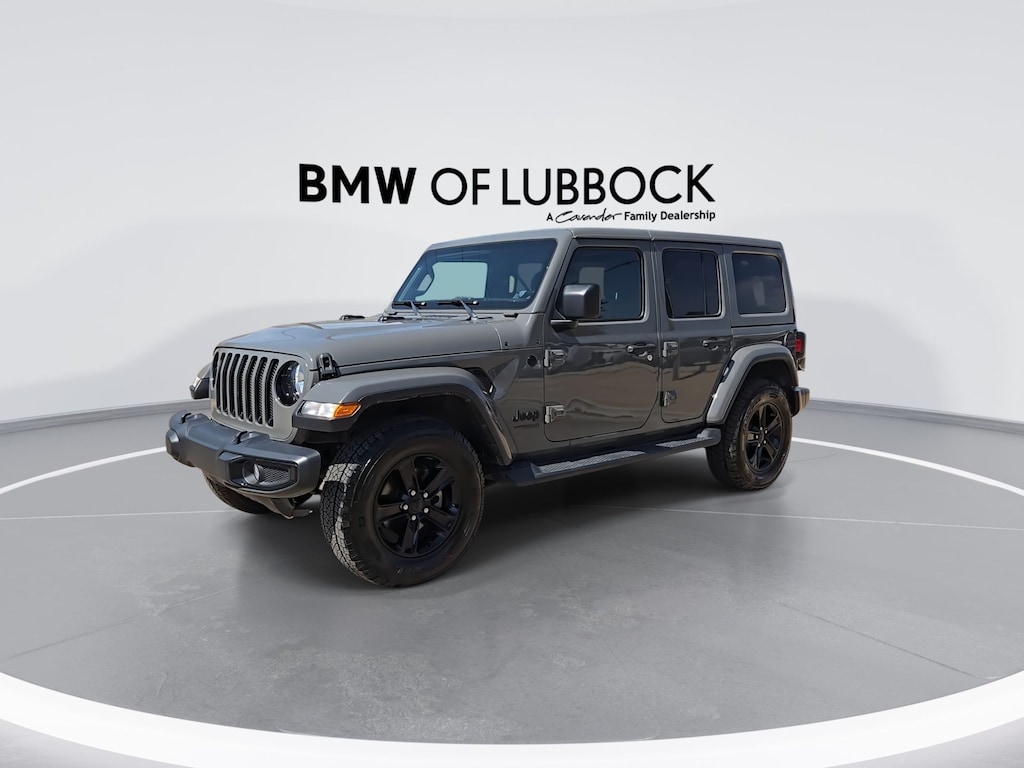 Used 2021 Jeep Wrangler Unlimited Sahara Altitude SUV