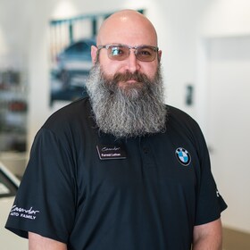 Staff member Forrest Lathan from b07a8a46394b