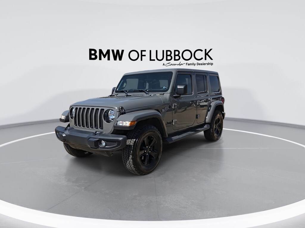 Used 2021 Jeep Wrangler Unlimited Sahara Altitude SUV