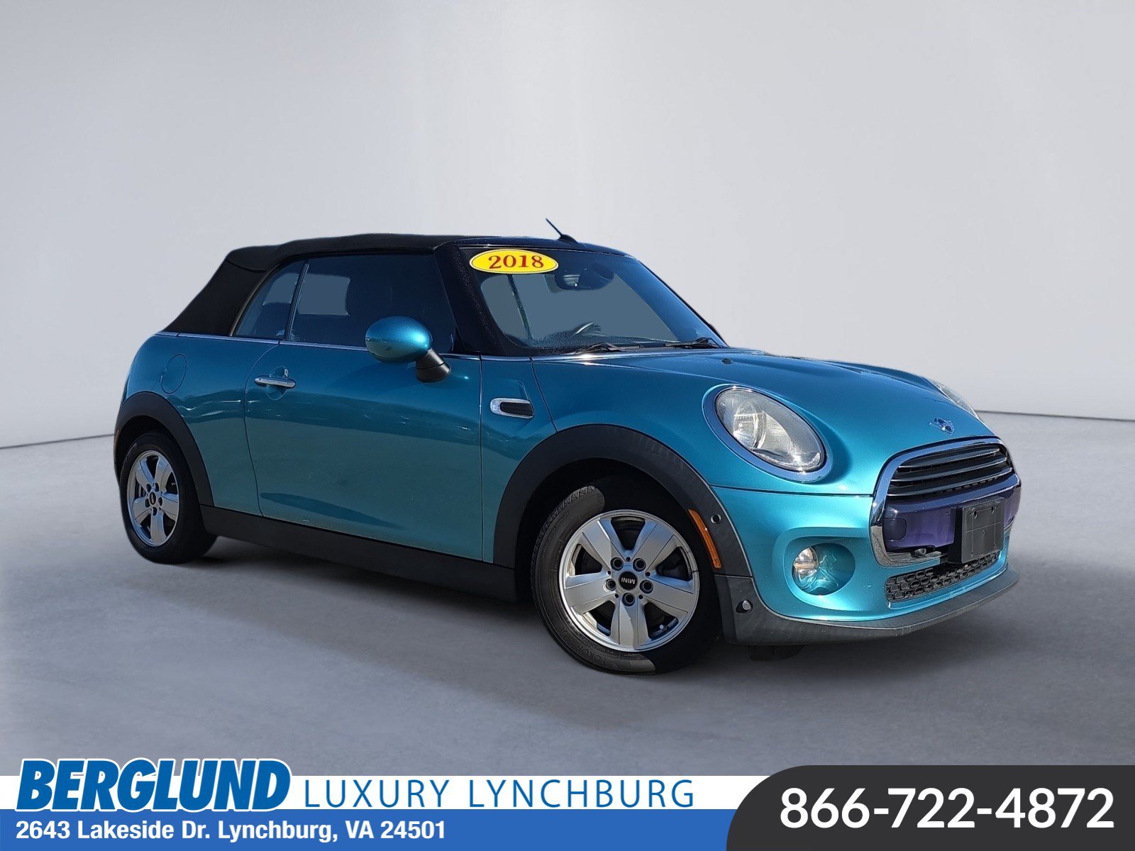 Used 2018 MINI Convertible Cooper Convertible