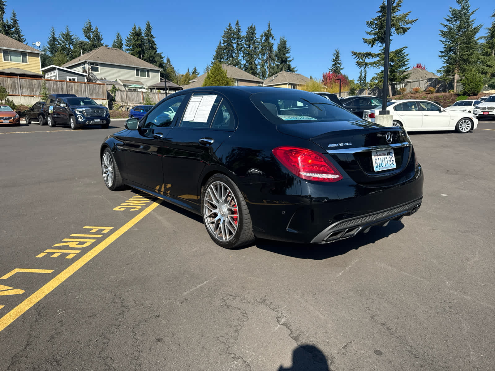 2018 Mercedes Benz C AMG 63 S photo 3